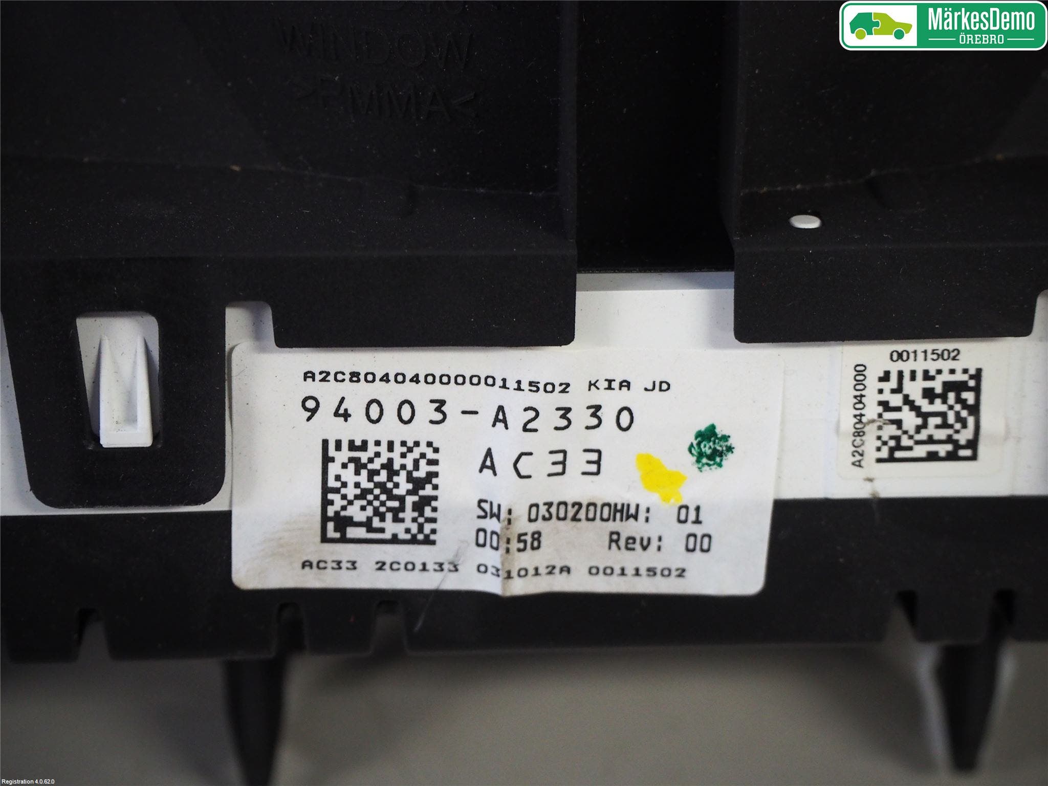 Kia CEED 12-18 Instrument Komb