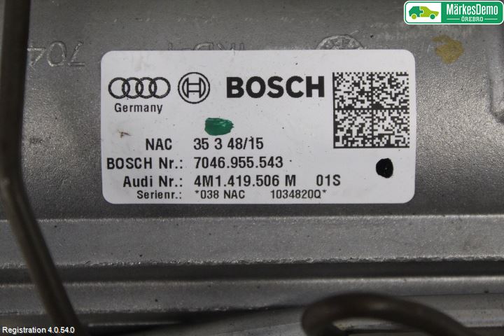 Audi Q7/SQ7 Rattaxelagg Justerbart