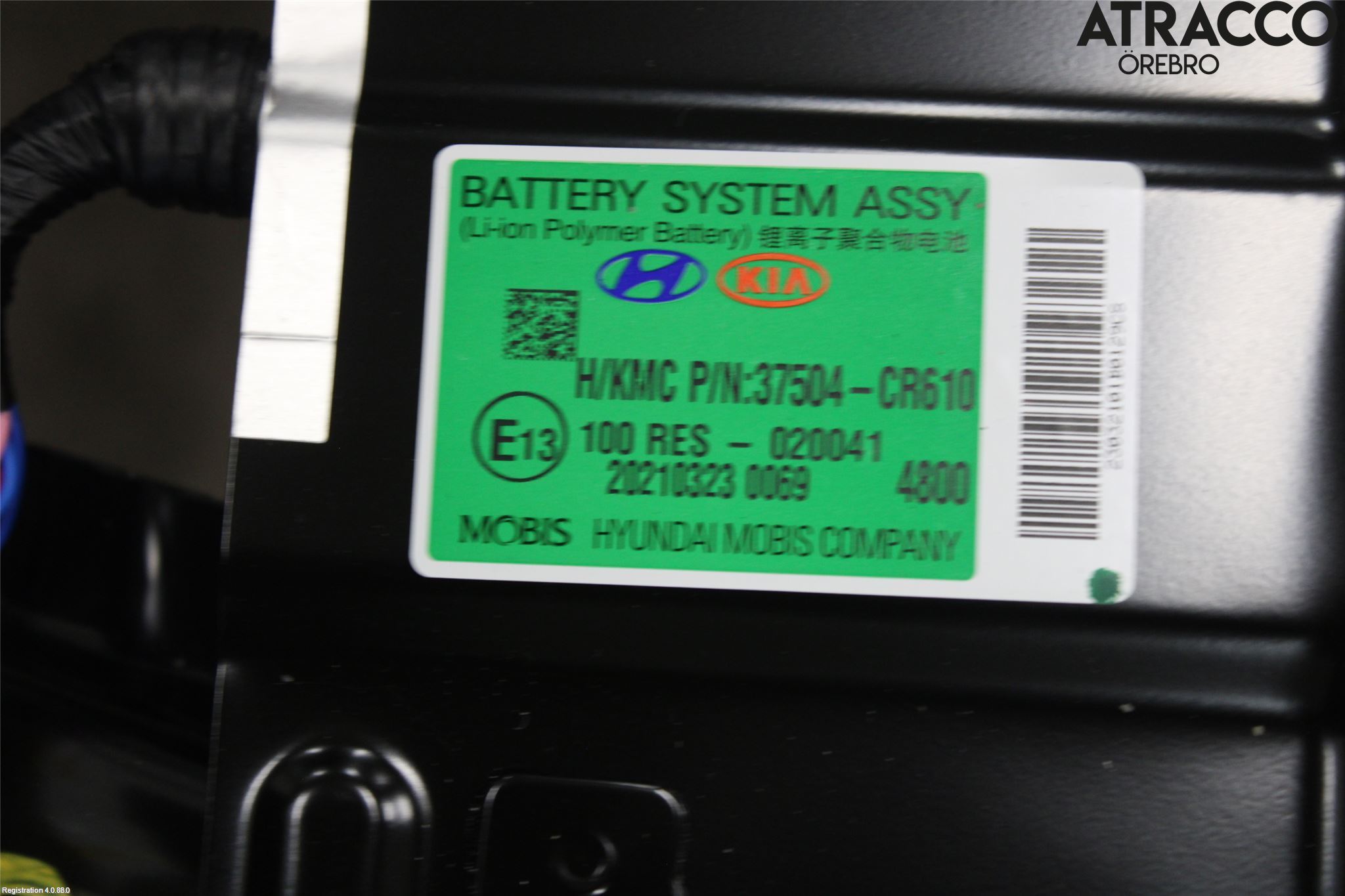 Kia CEED/CEED SW 19- Batteri Högspänning