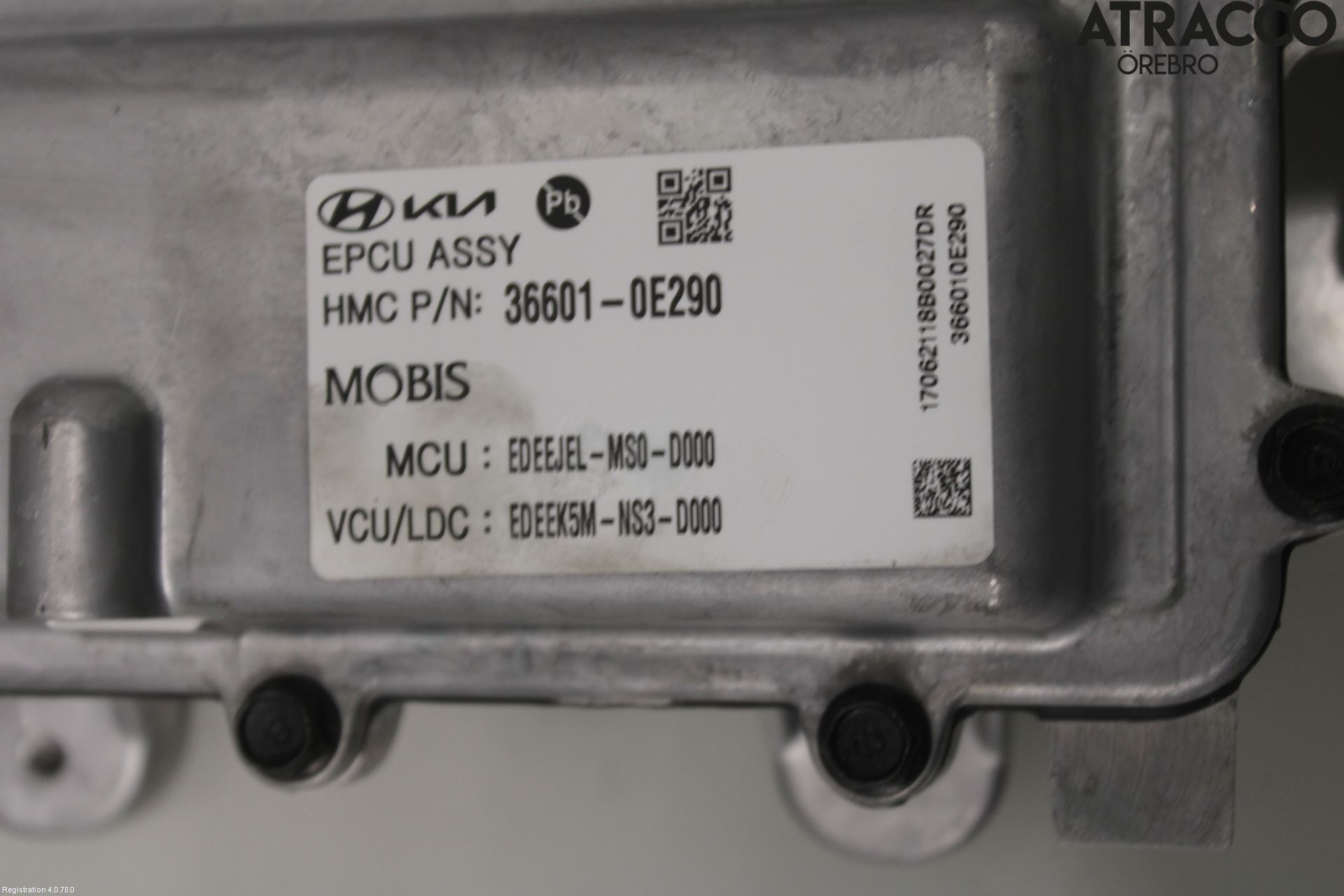 Kia NIRO (DE) 17-22 Batteriladdare Högspänning