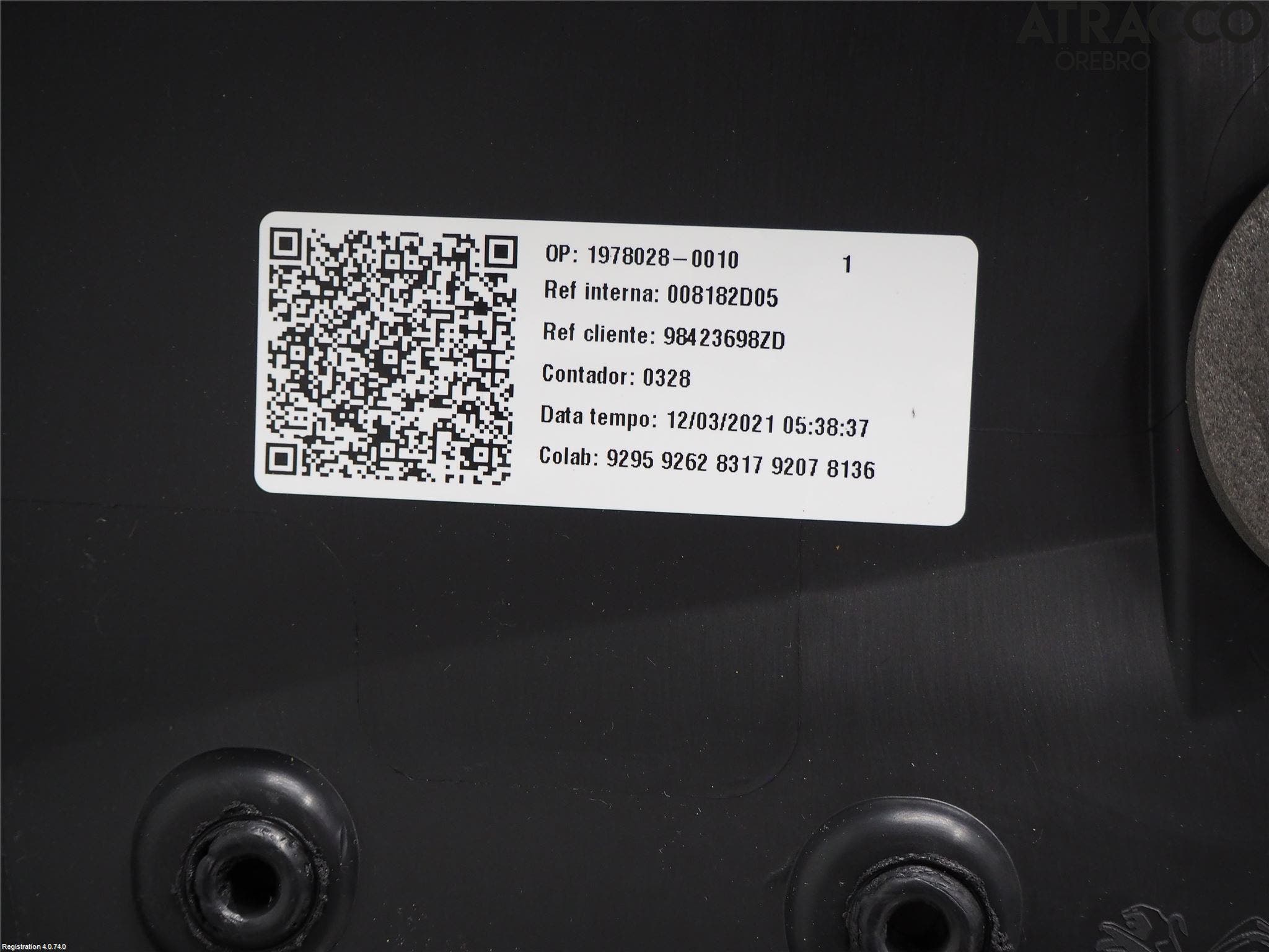 Peugeot 2008 13-20 Dörrklädsel Hö