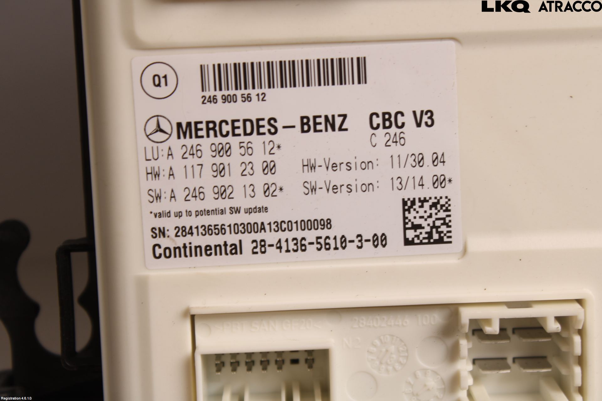 Mercedes-Benz MB A-KLASS (W176) 13-18 Säkringsdosa-Elcentral
