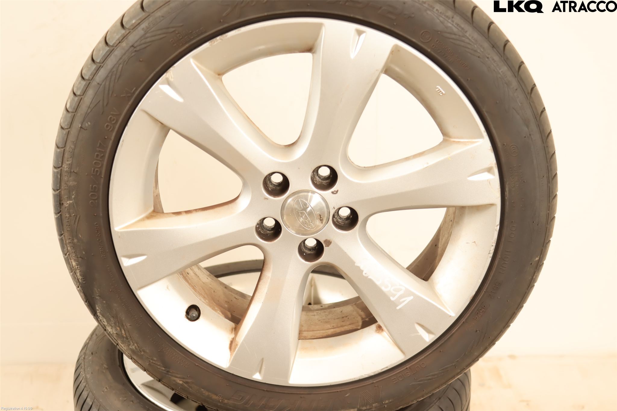 Subaru LEGACY    07-09 Sommardäck Alumfälg 4St