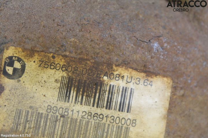 BMW 5 E60/61 Sed/Tou 02-10 Bakväxel-Diff