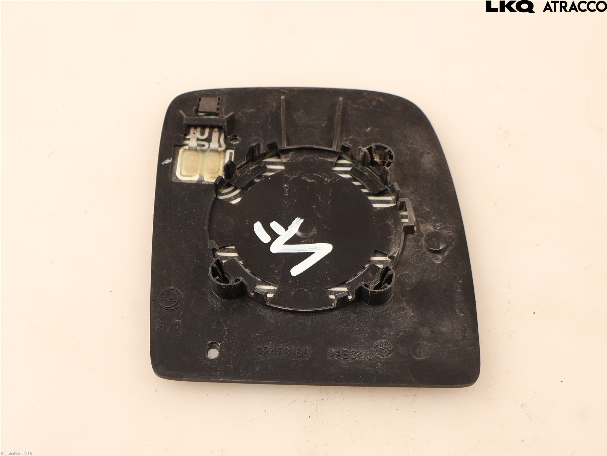 Citroen JUMPY 07-16 Spegelglas Vä