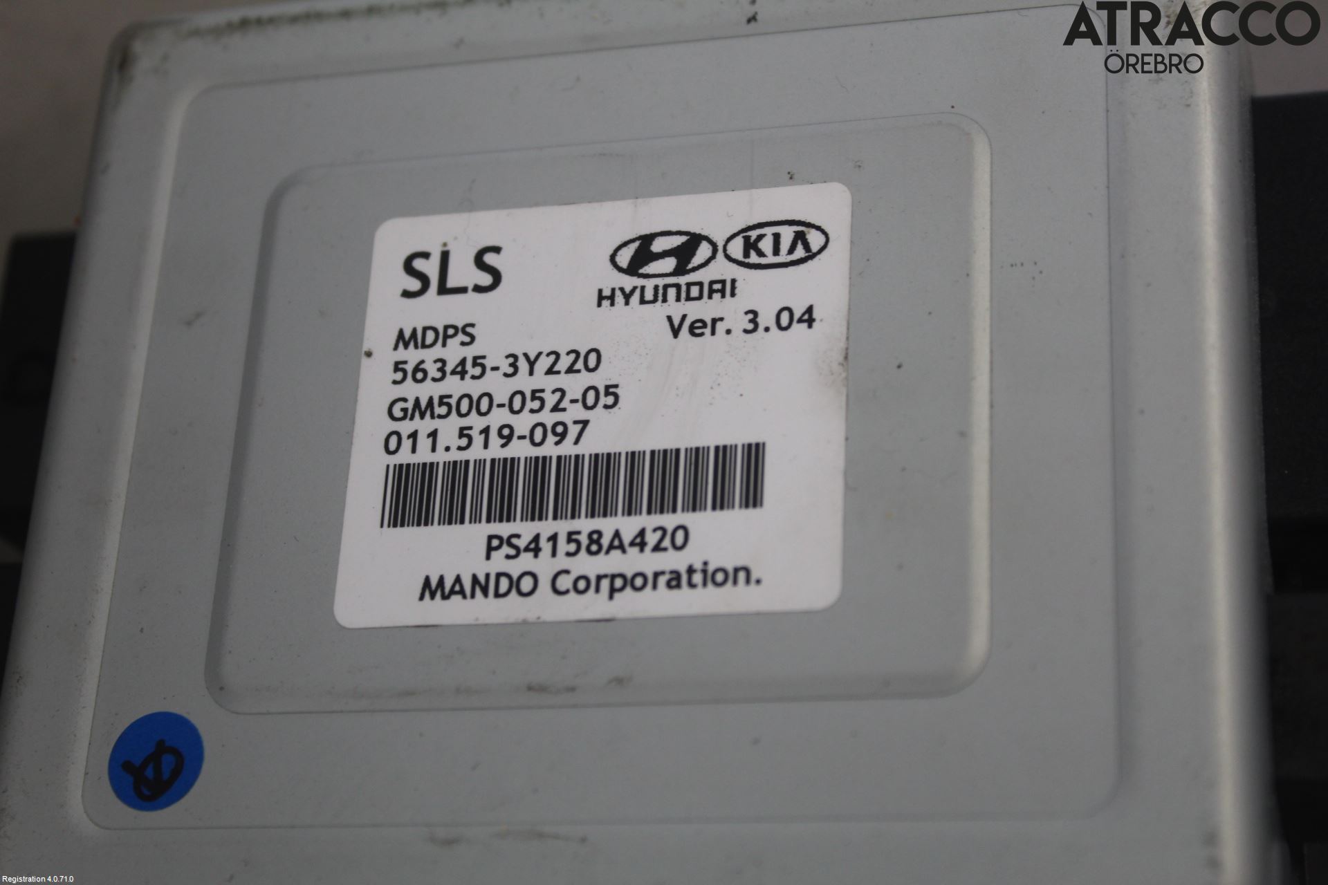 Kia SPORTAGE (SL) 11-15 Rattaxelagg Med Inb Servo