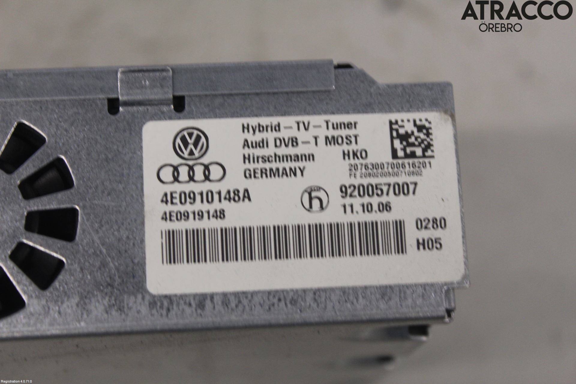 Audi A6/S6     05-11 Radio Övrigt
