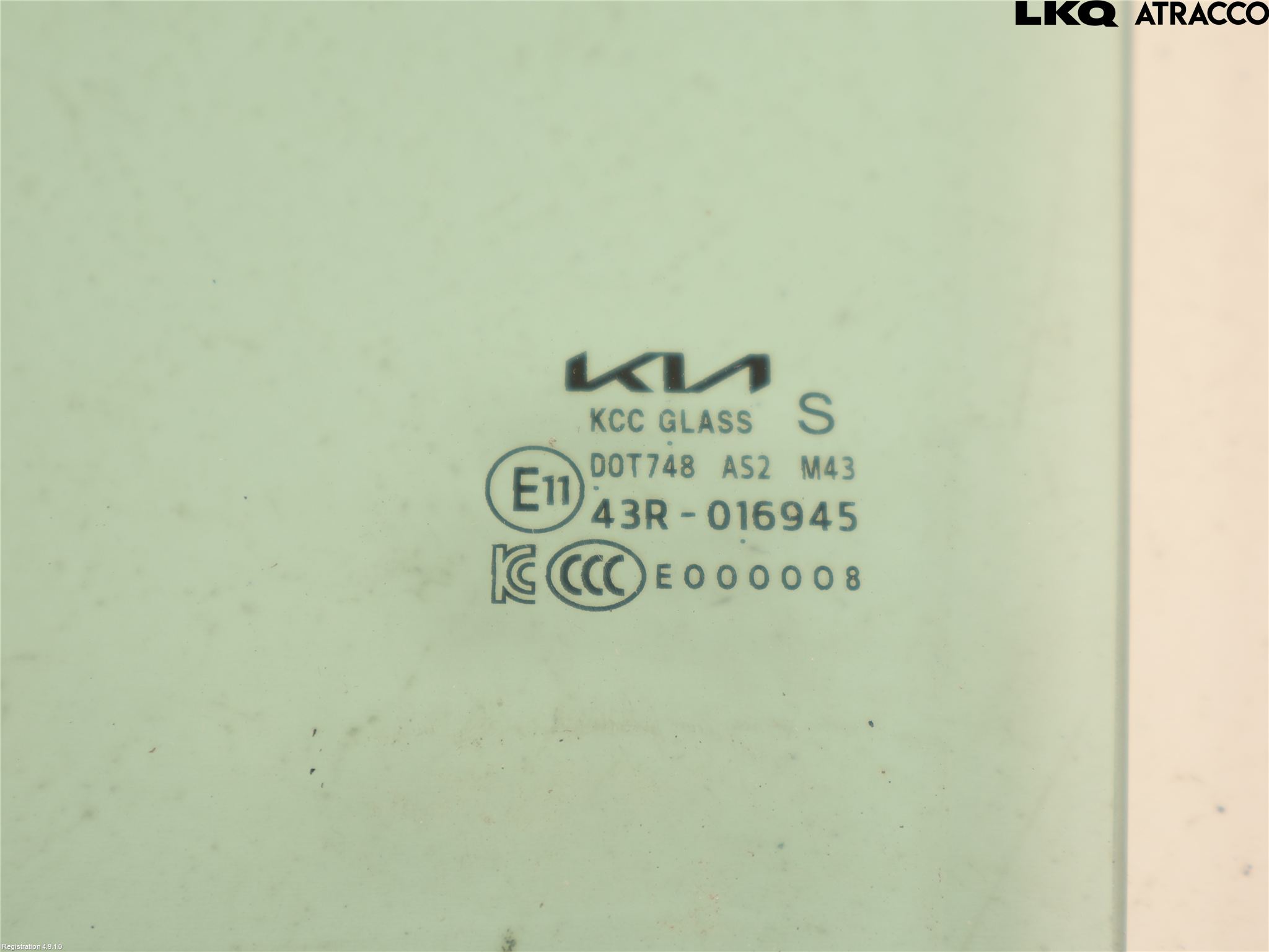 Kia EV3 26->> Dörruta Bak Vänster