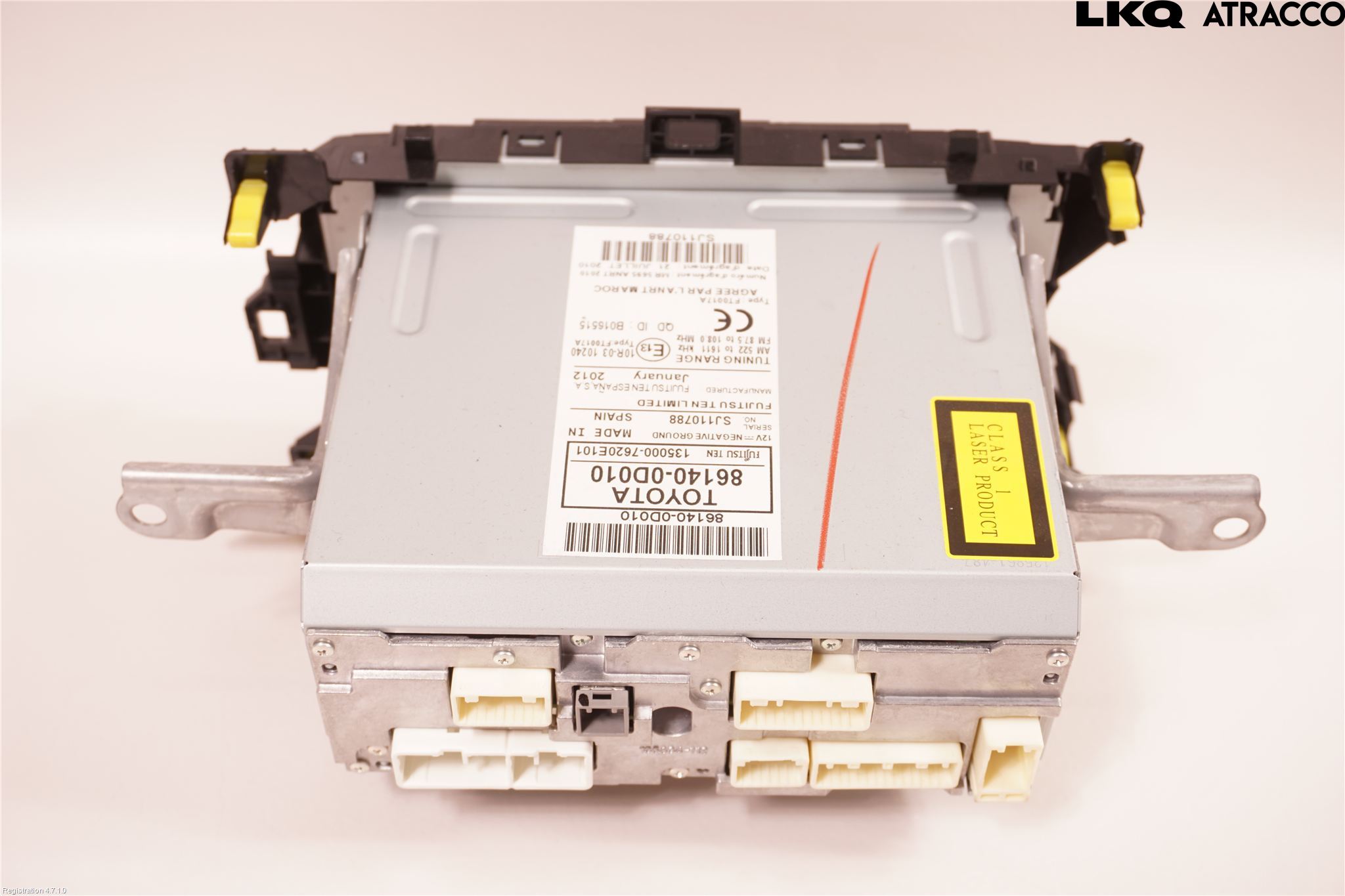 Toyota YARIS XP130 12-14 Cd Radio - Multimediapanel