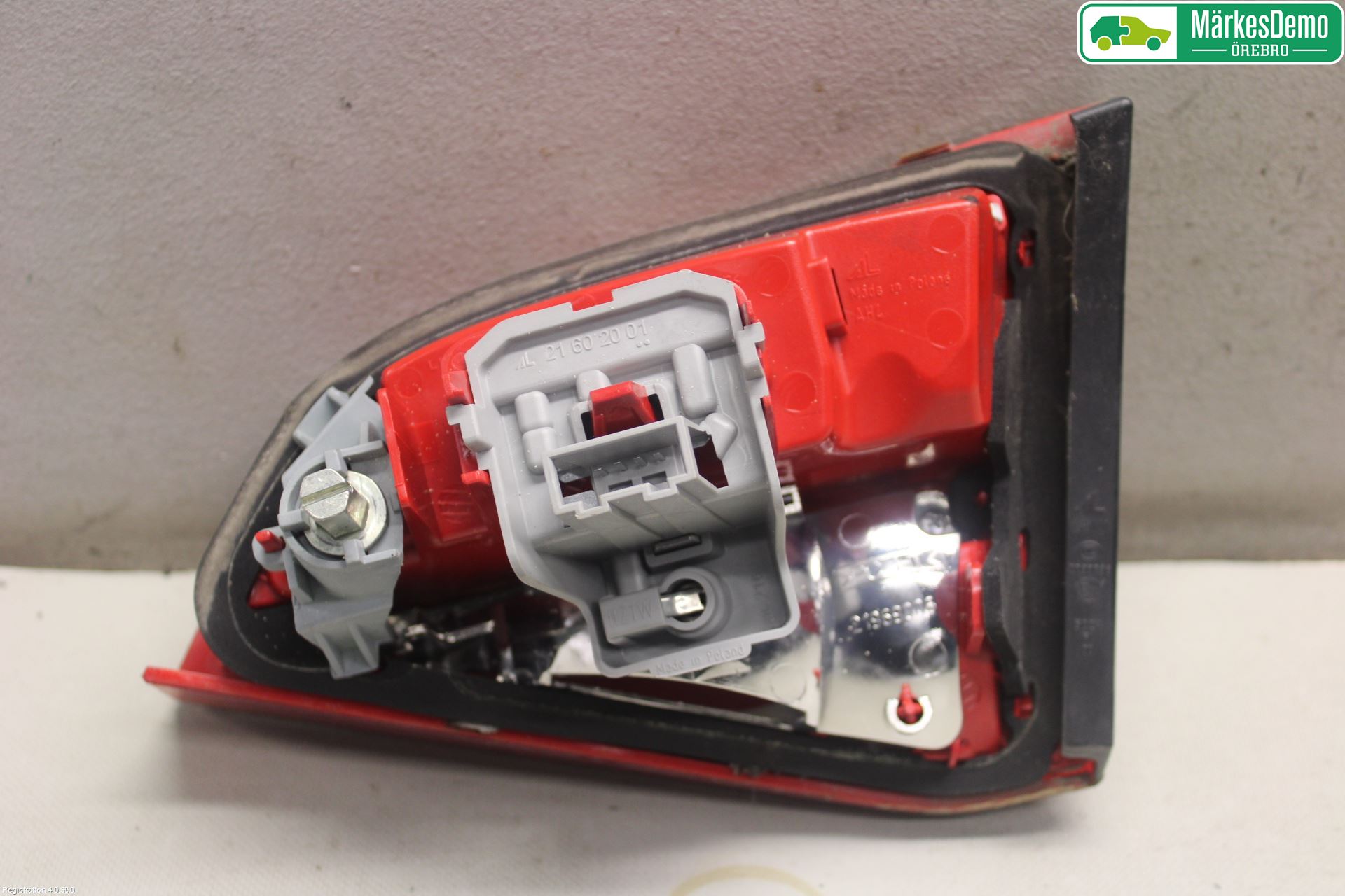 Audi A4/S4 08-11 Bakljus Lucka Vä