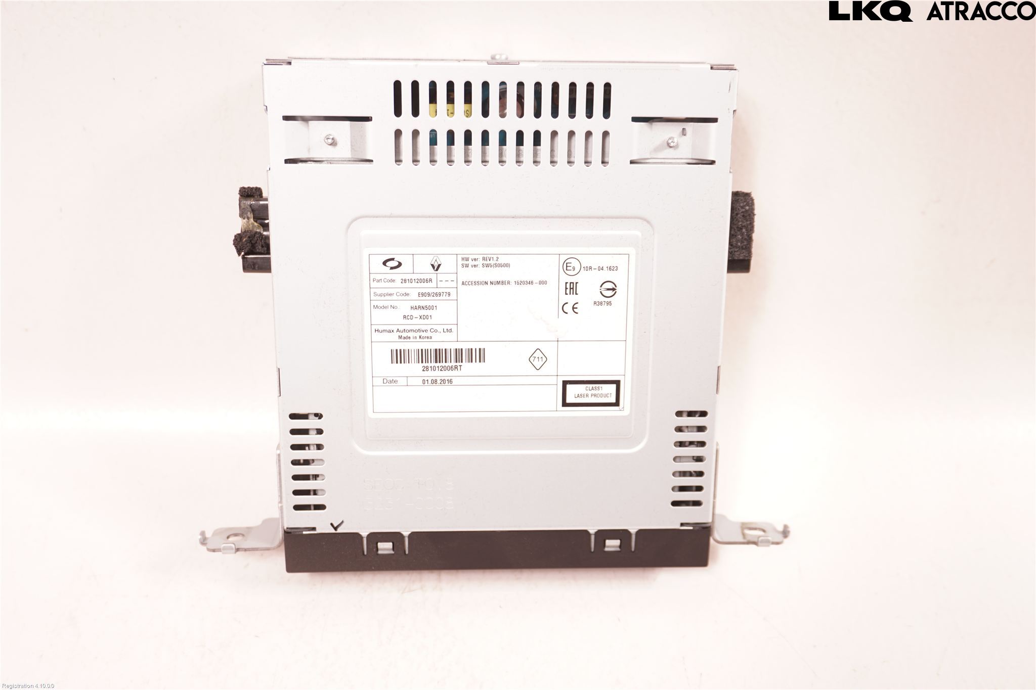 Renault TALISMAN 16-20 Cd Radio - Multimediapanel