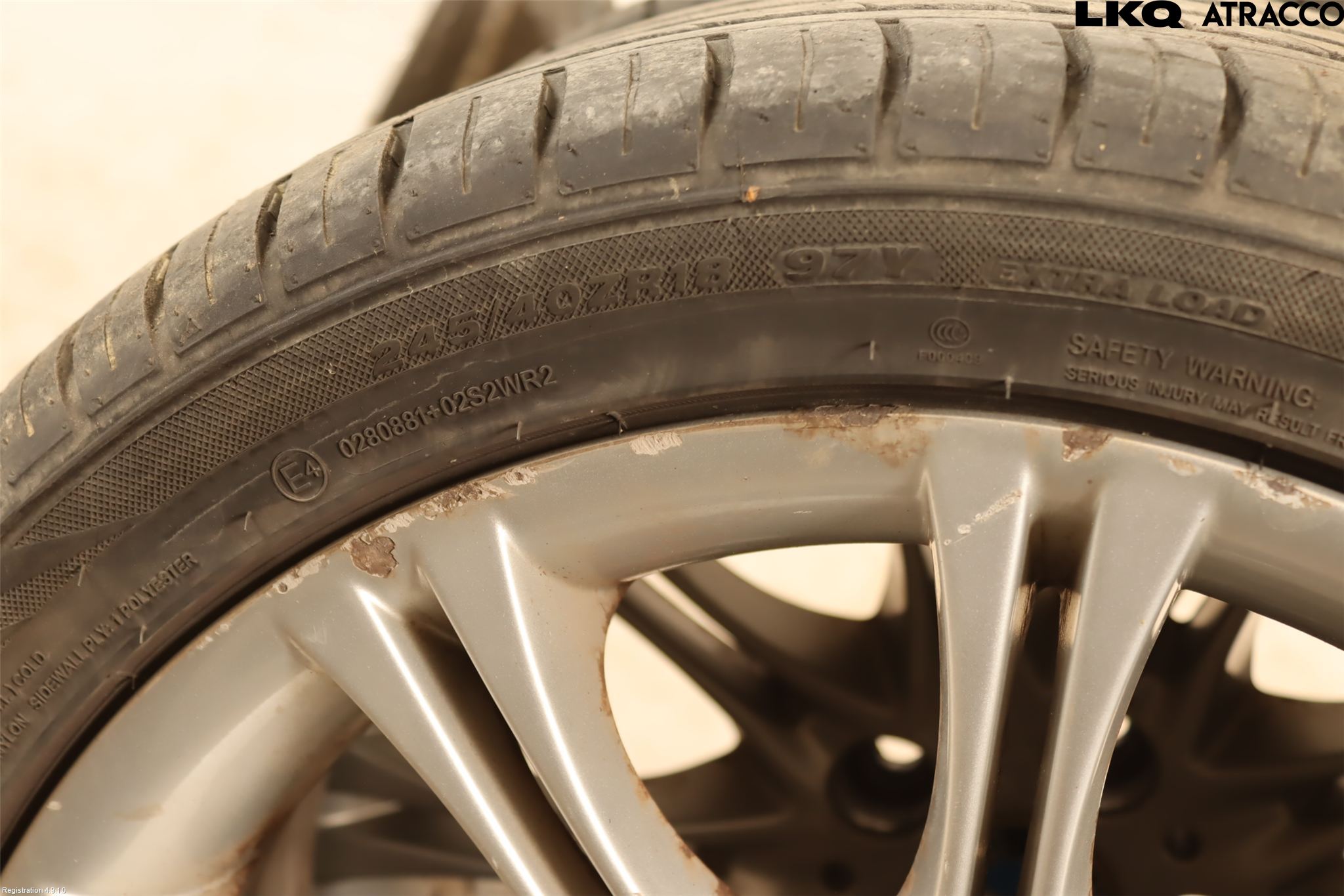 BMW 5 E60/61 Sed/Tou 02-10 Sommardäck Alumfälg 4St