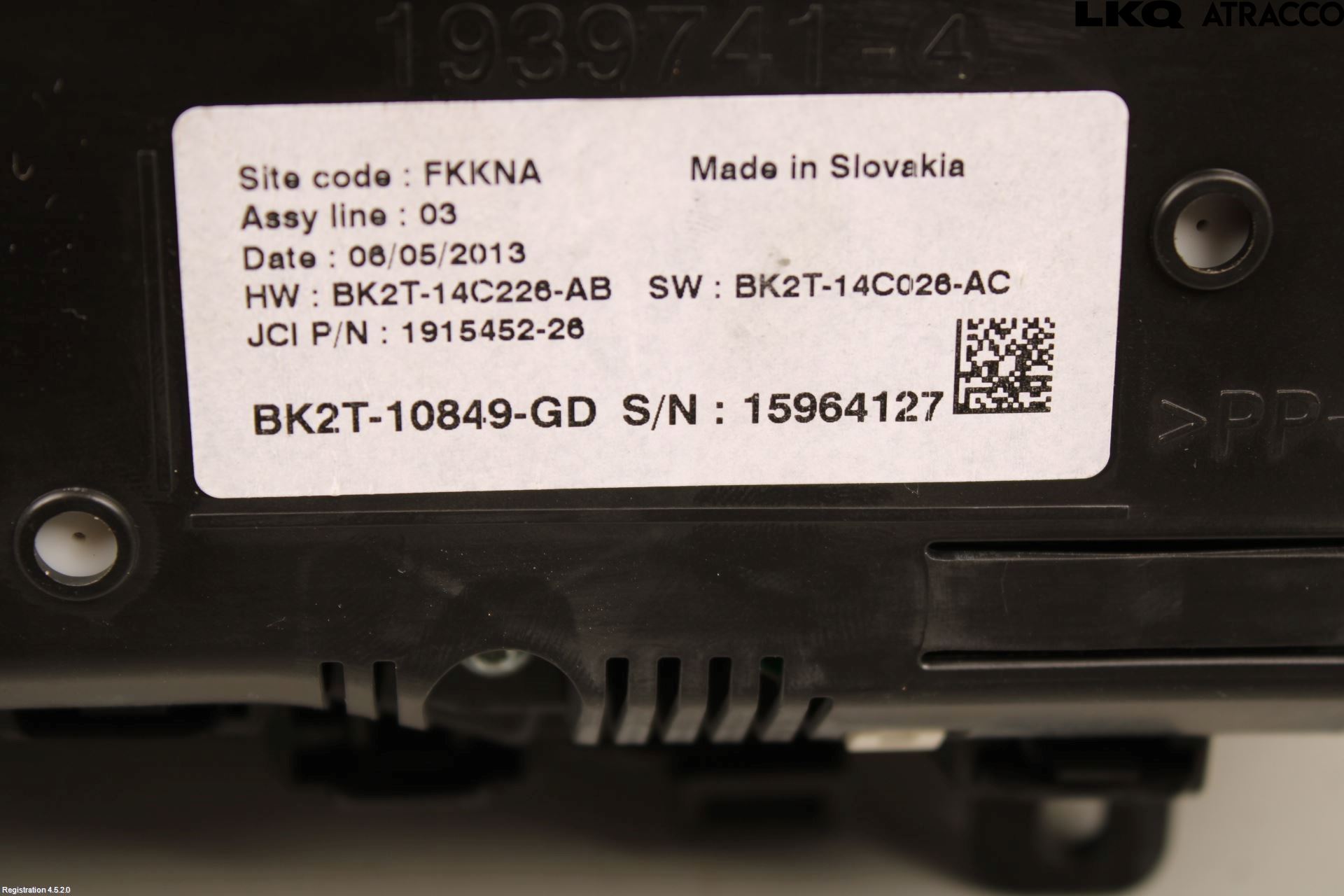 Ford TRANSIT SKÅP/BUSS 14-22 Instrument Komb