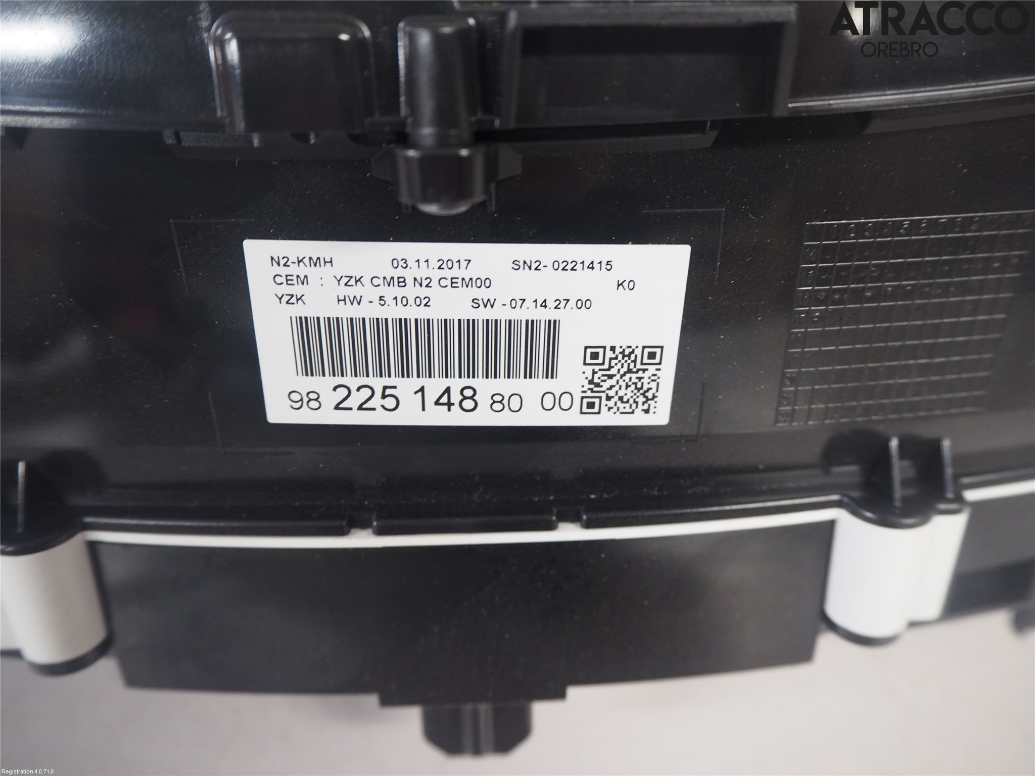 Peugeot EXPERT/E-EXPERT 17- Instrument Komb