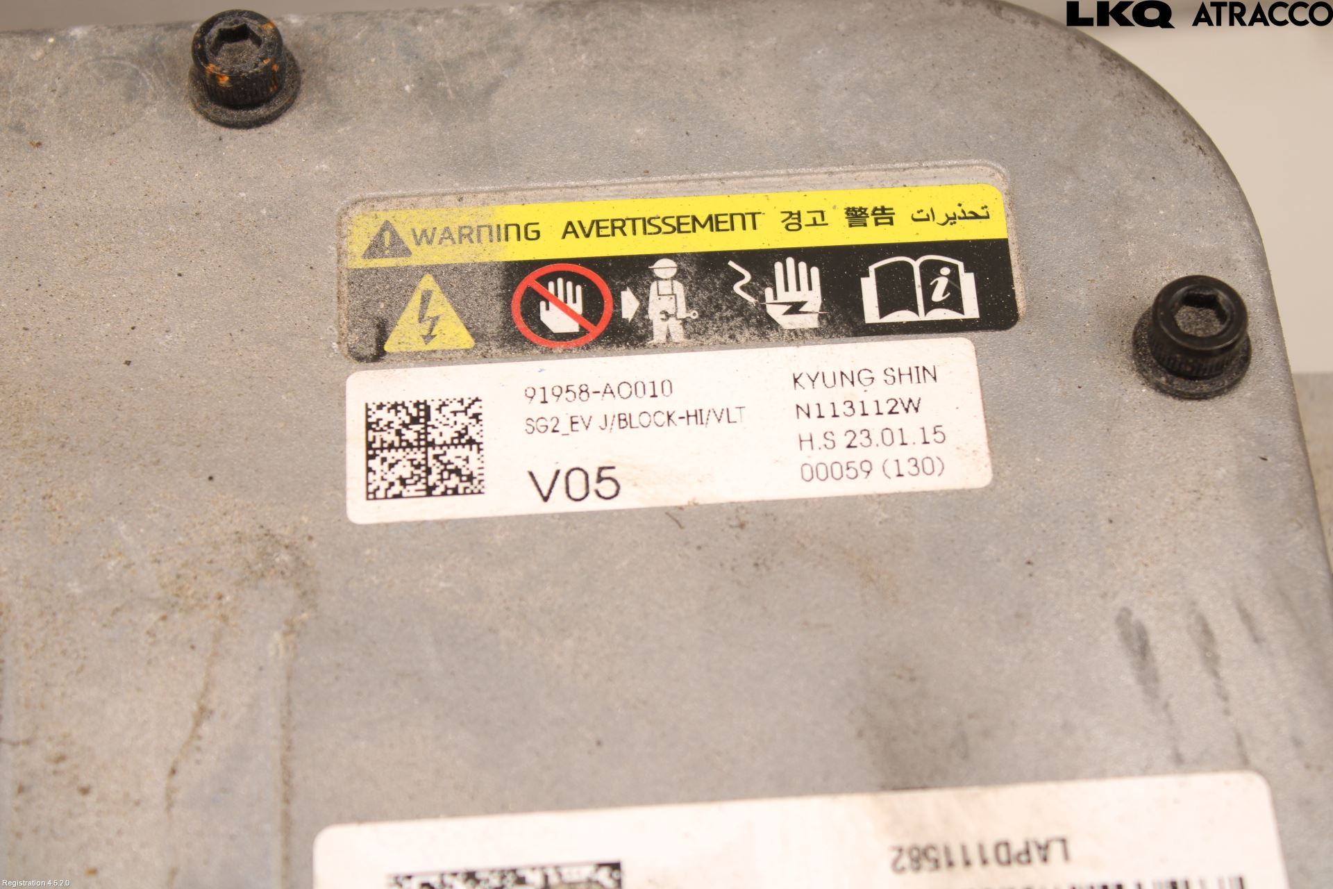 Kia NIRO (SG2) 23- Converter