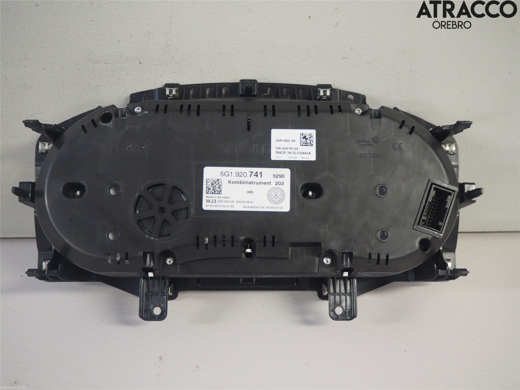 Volkswagen VW GOLF / E-GOLF VII 13-20 Instrument Komb