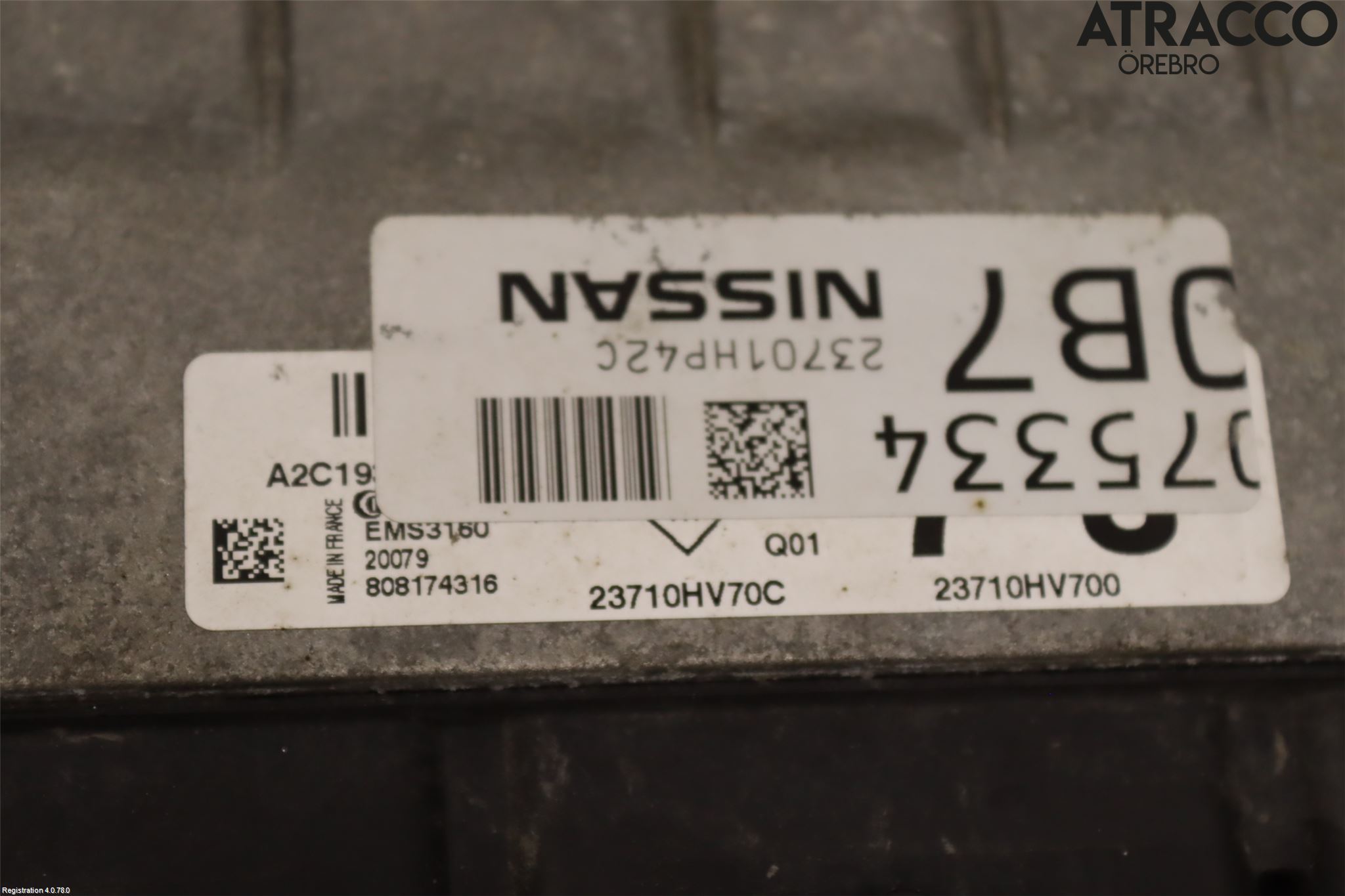 Nissan QASHQAI 17-21 Styrenhet Insprut Bensin