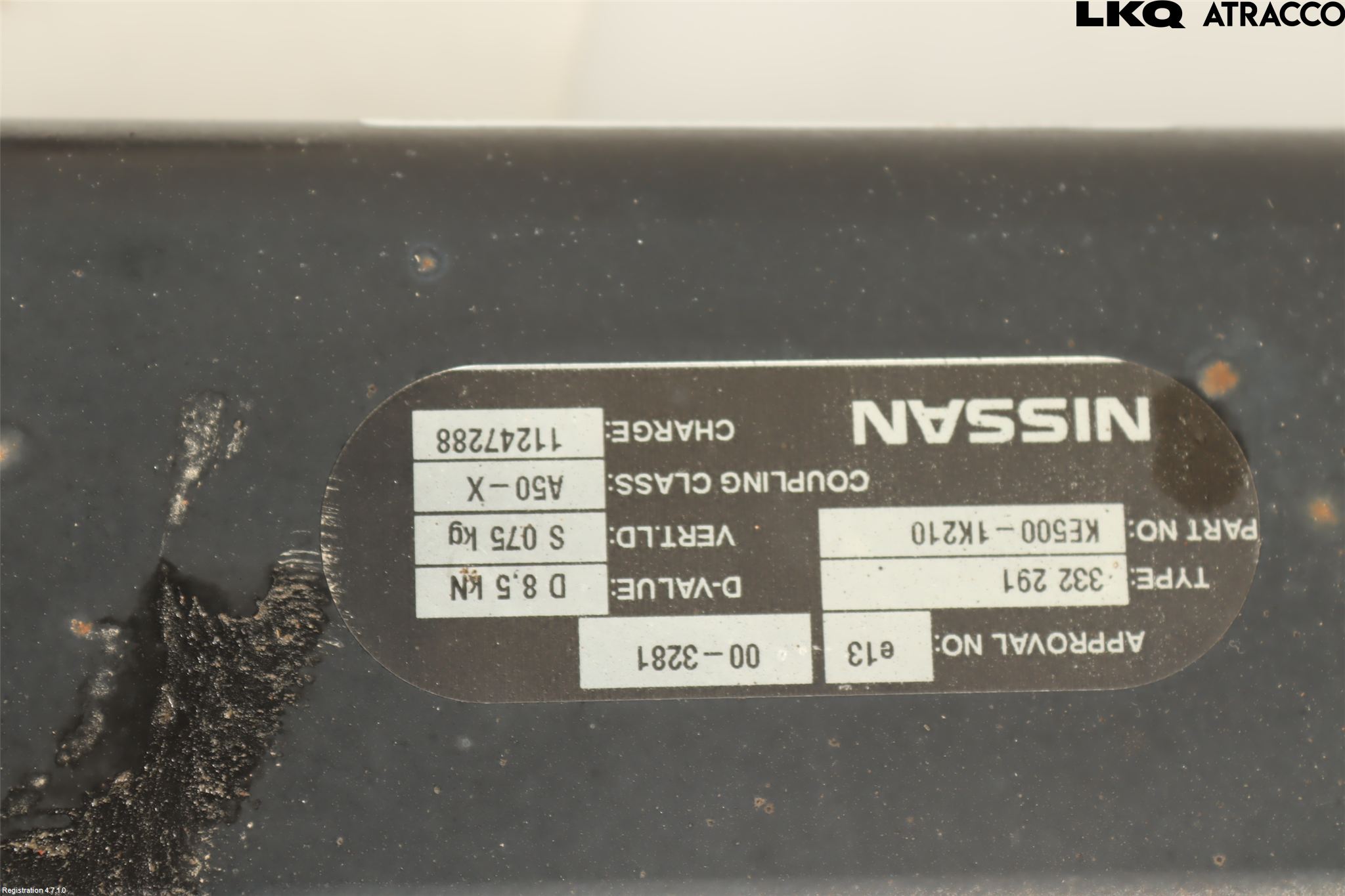 Nissan JUKE 14-19 Dragkrok