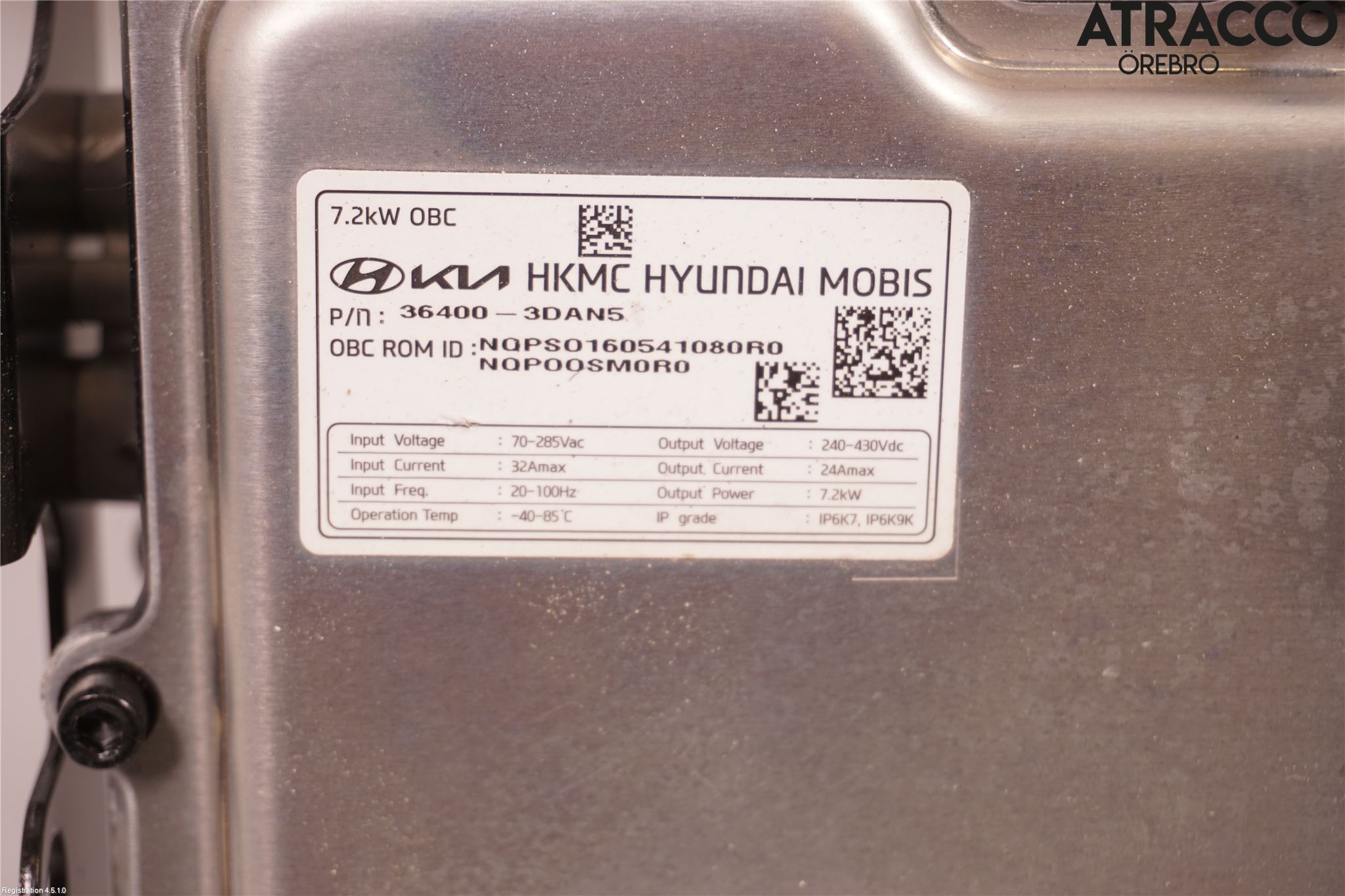 Kia SPORTAGE (NQ5) 22- Batteriladdare Högspänning