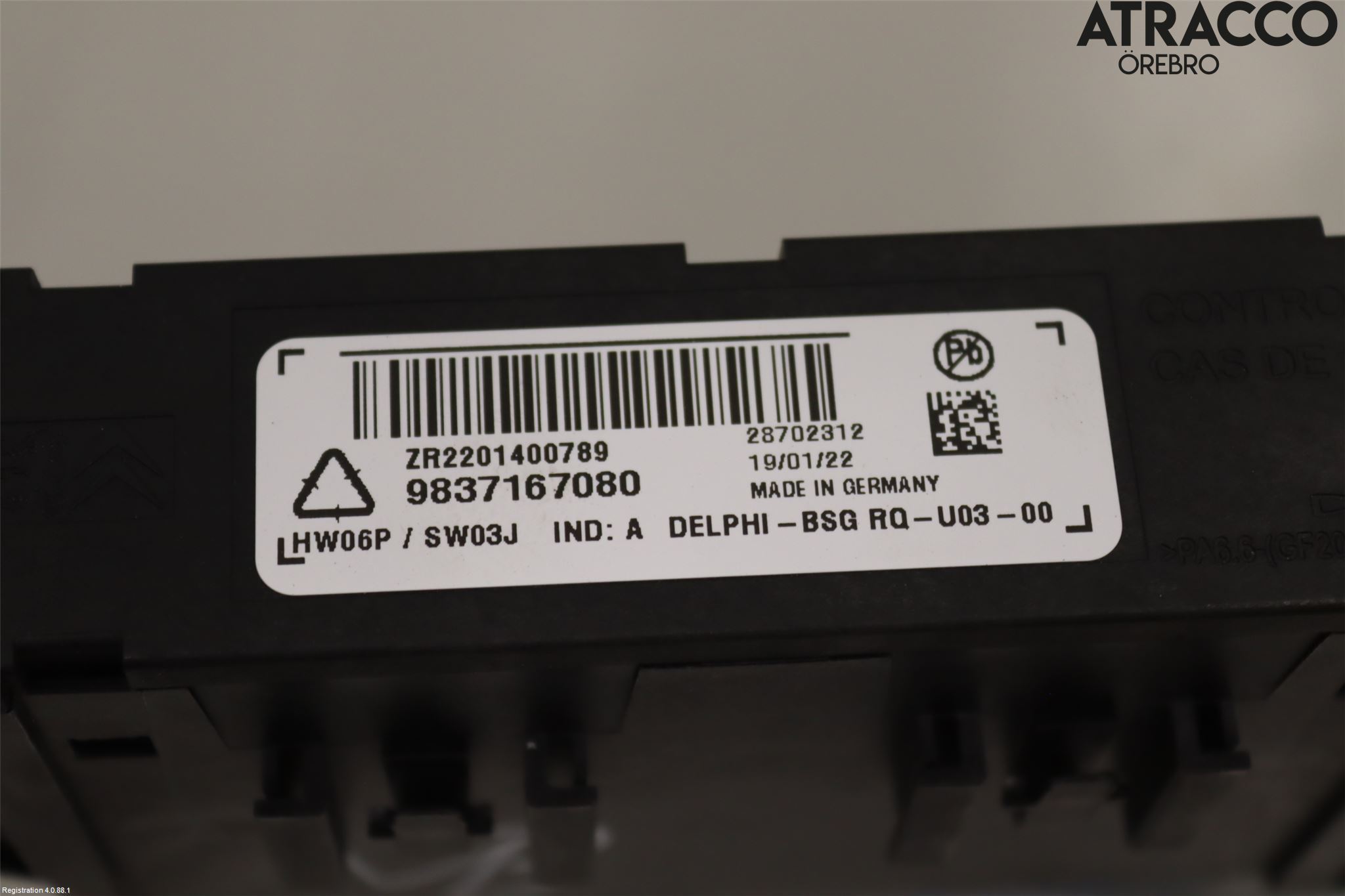 Toyota PROACE CITY 20- Styrenhet Dragkrok