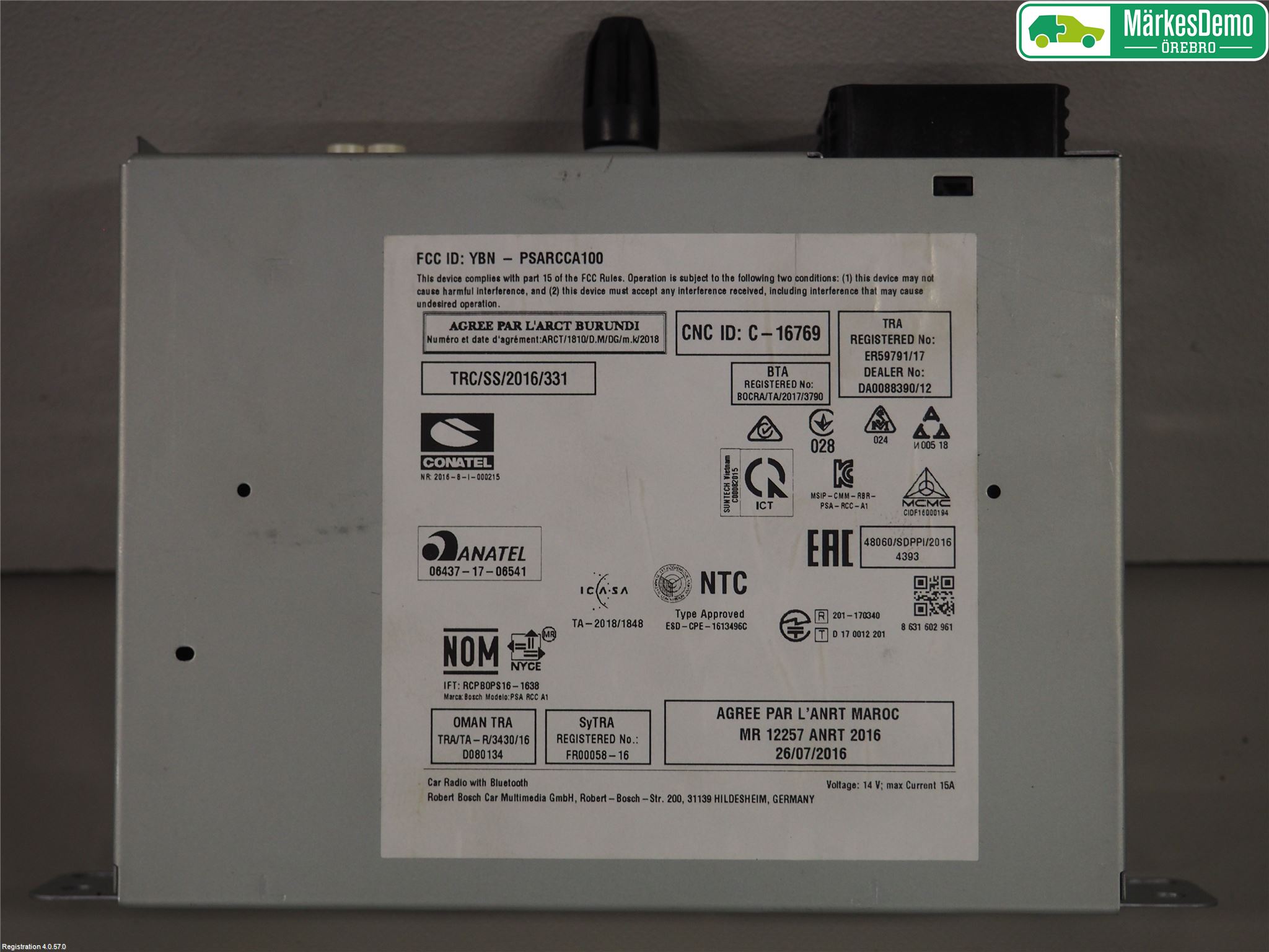 Peugeot 308 14-21 Radio
