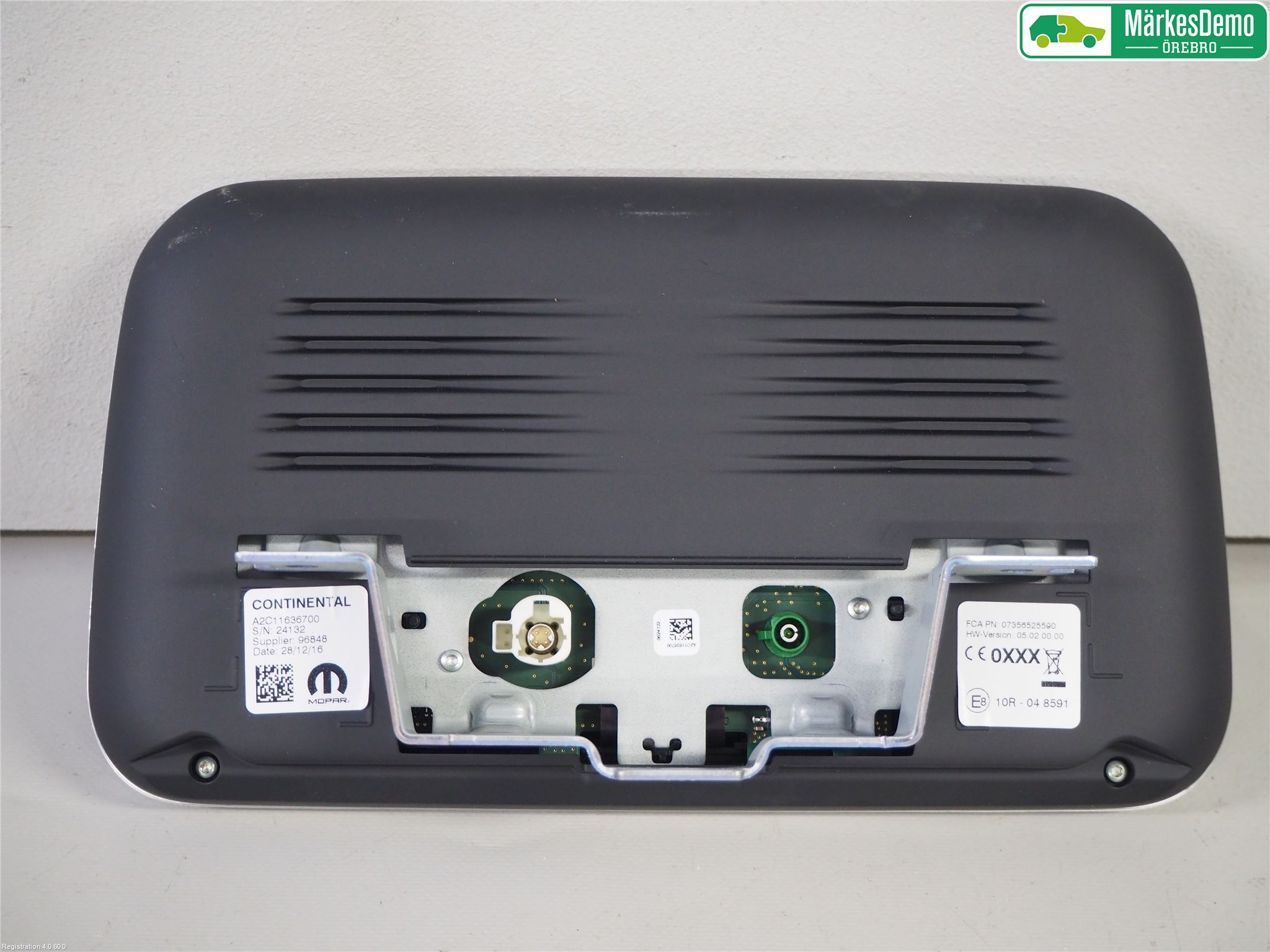 Fiat TIPO/CROSS 16- Bildskärm