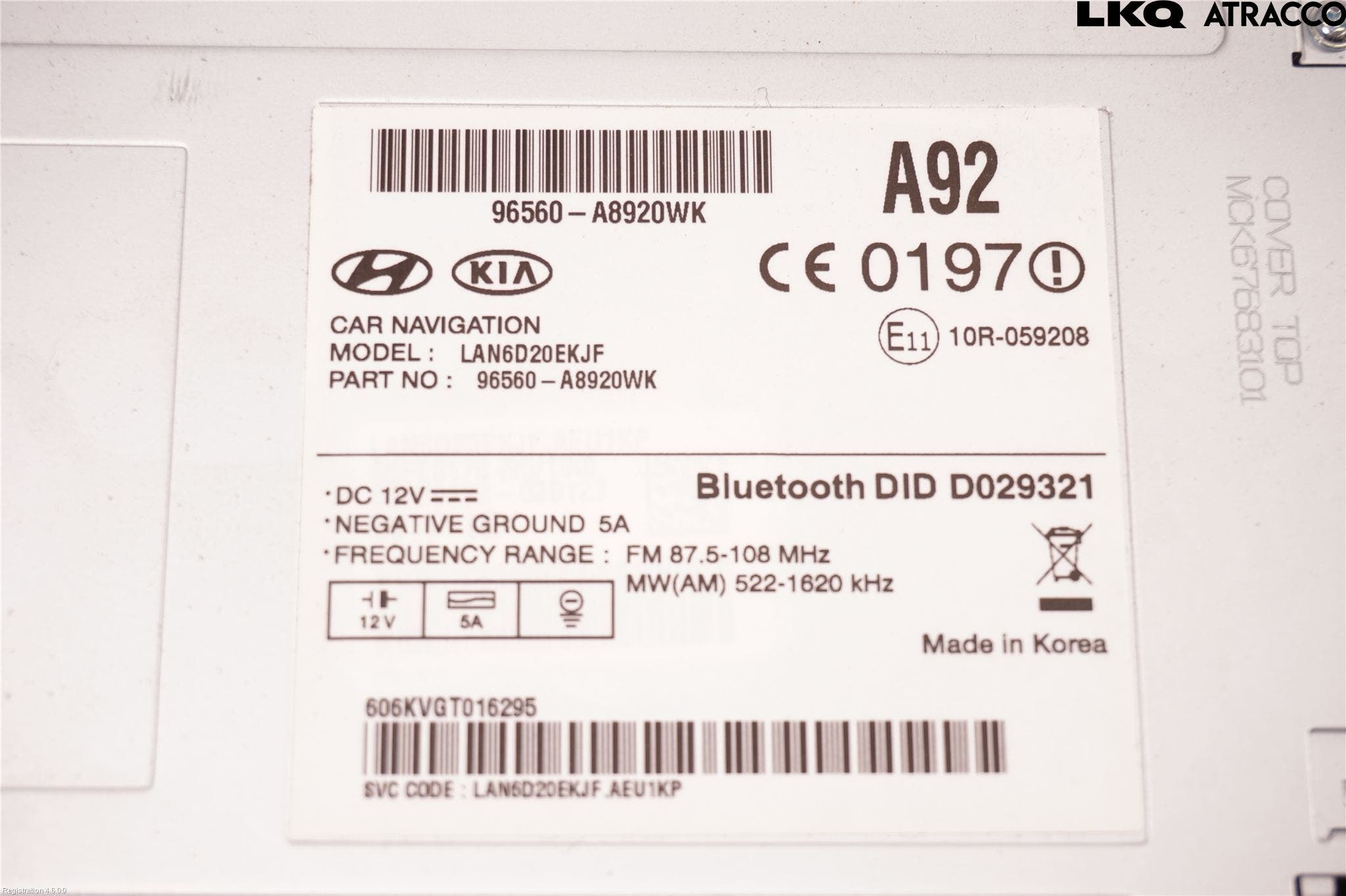 Kia OPTIMA 16-20 Gps Navigator