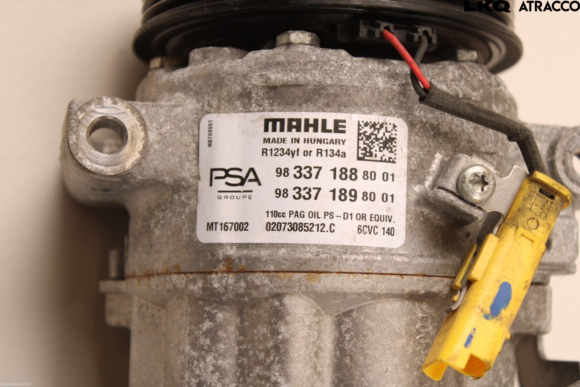 Peugeot 308/E-308 21- Ac Kompressor