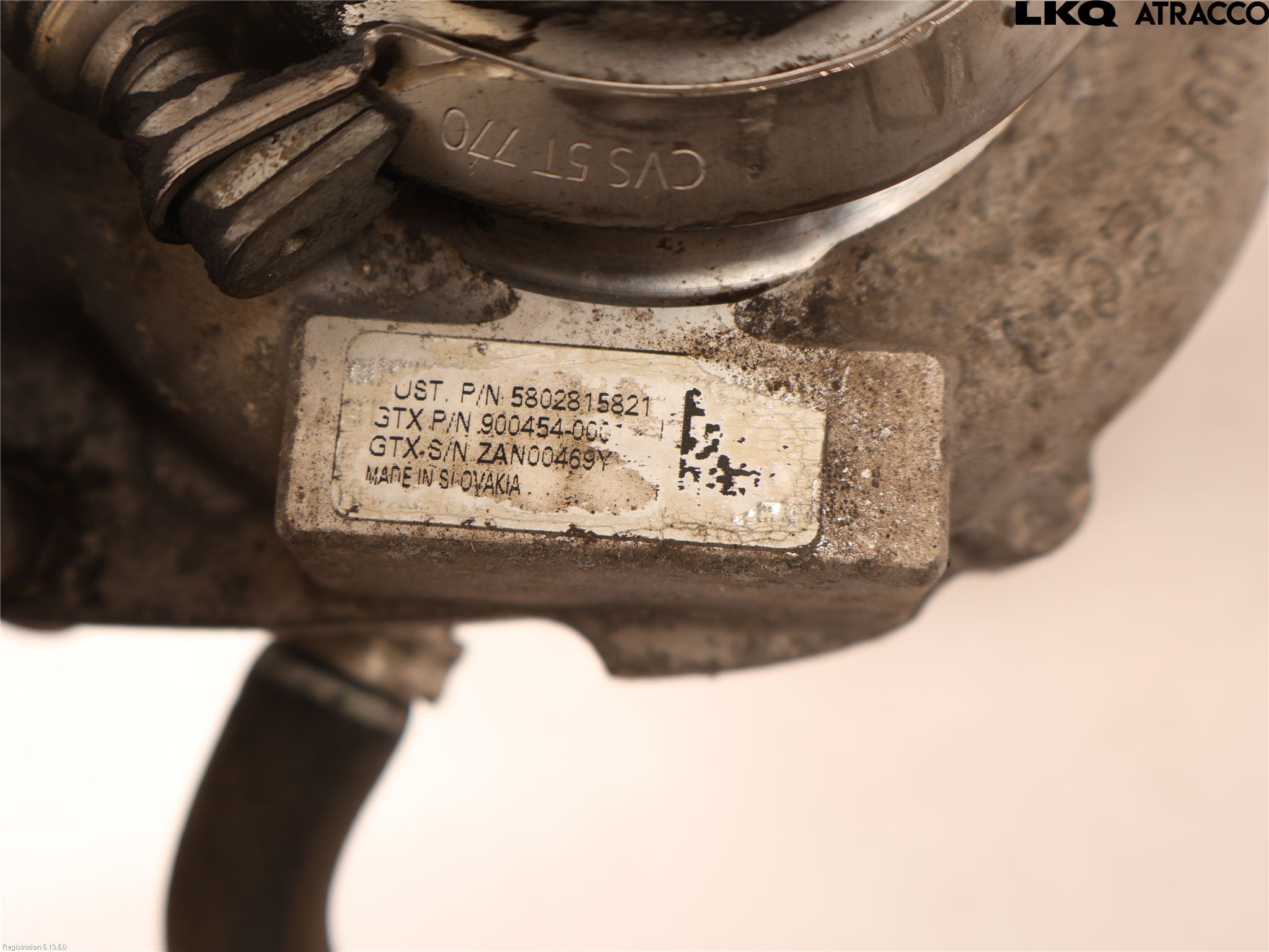 Iveco DAILY 14->> Turboaggregat