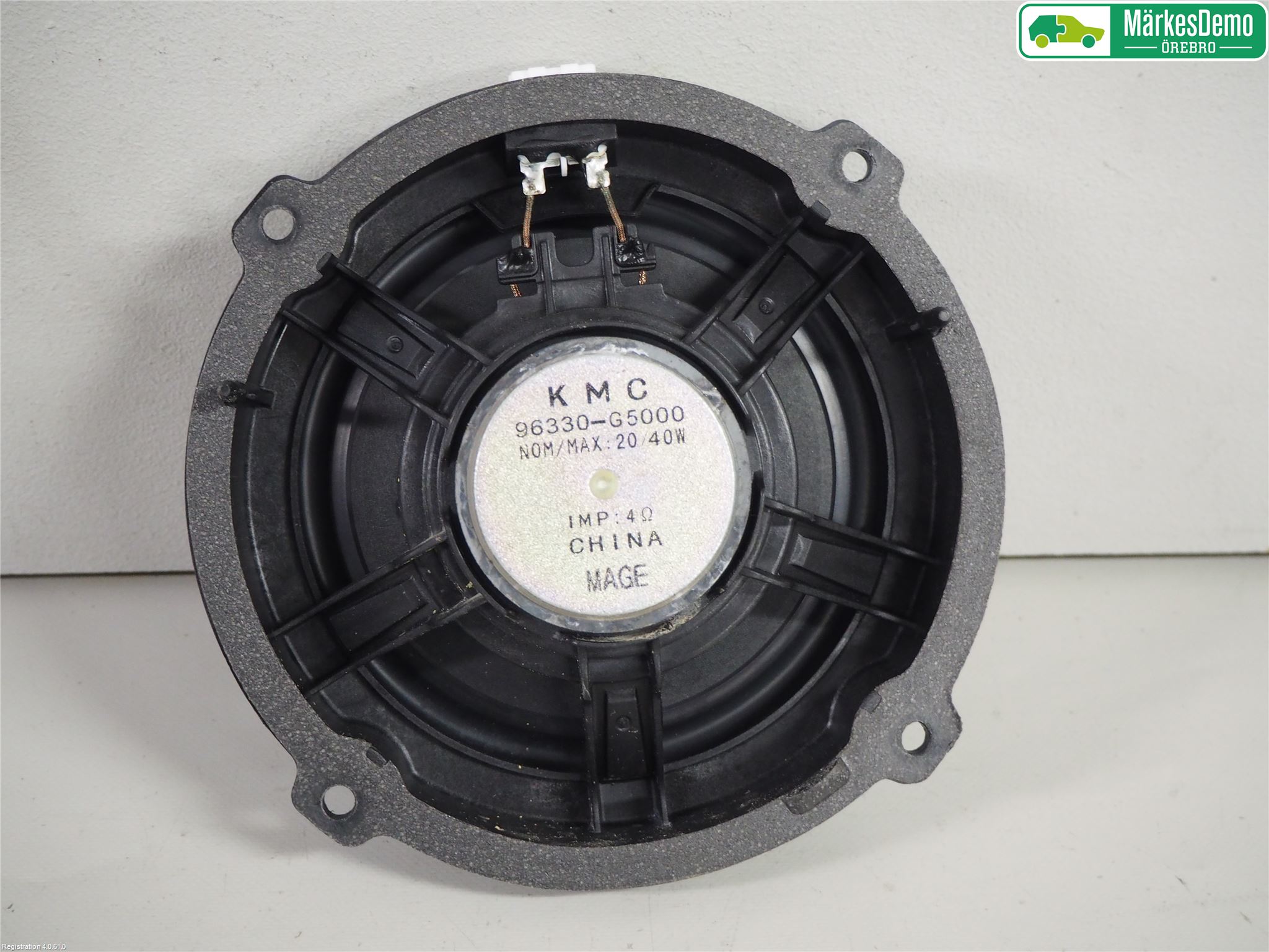 Kia NIRO (DE) 17-22 Högtalare