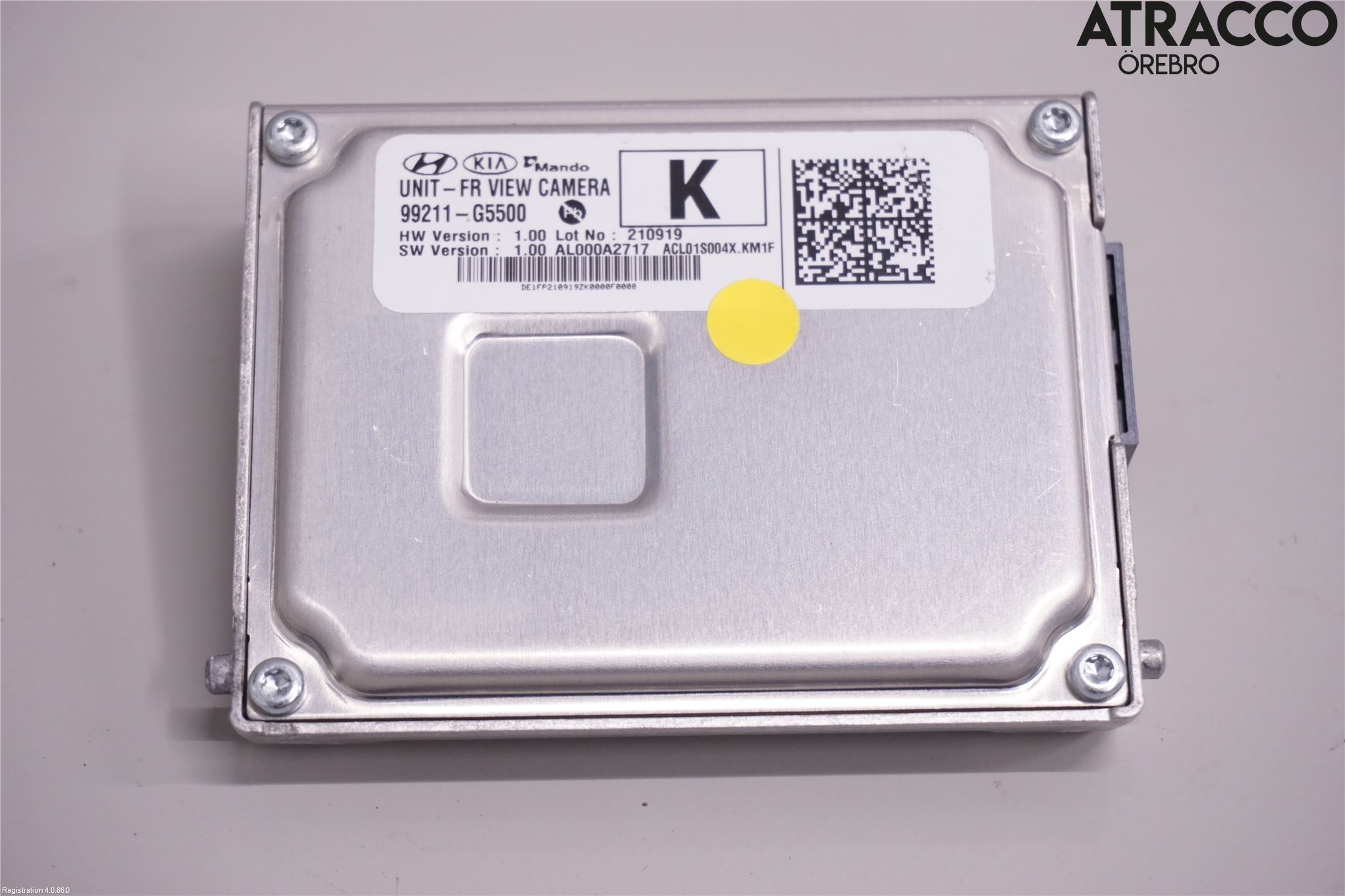 Kia NIRO (DE) 17-22 Parkeringshjälp Kamera