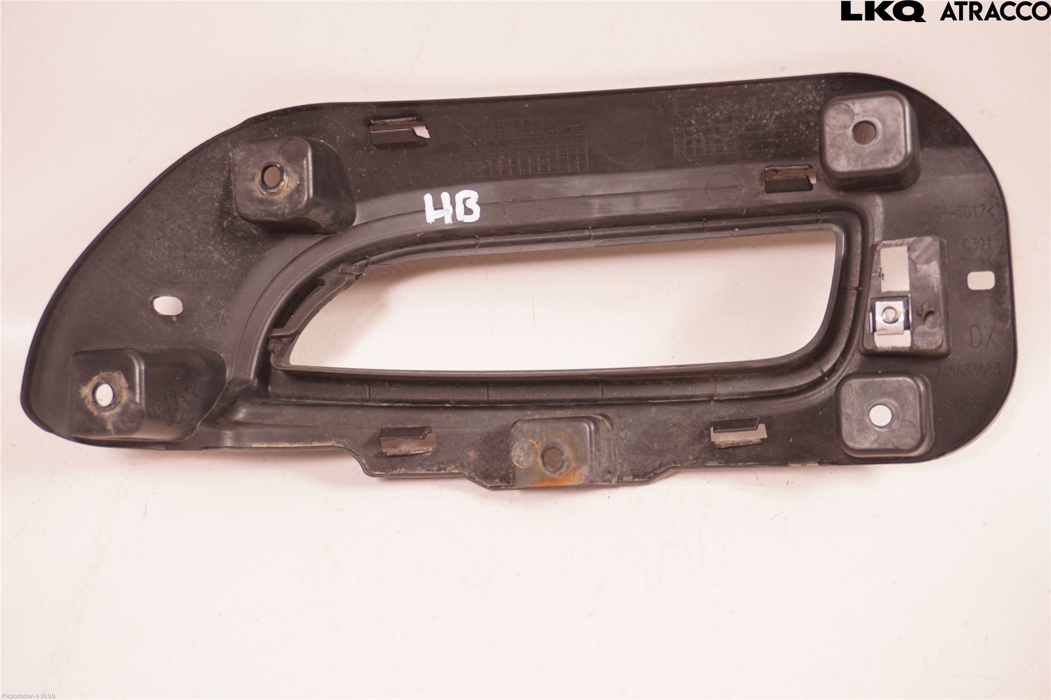 Fiat 500 07- Dimljus/Reflex Bak