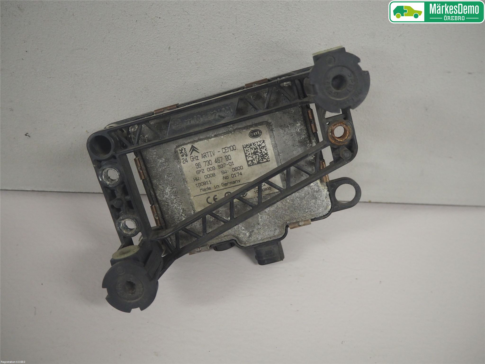 Peugeot 3008 09-16 Sensor Aktivt Kollisionsskydd