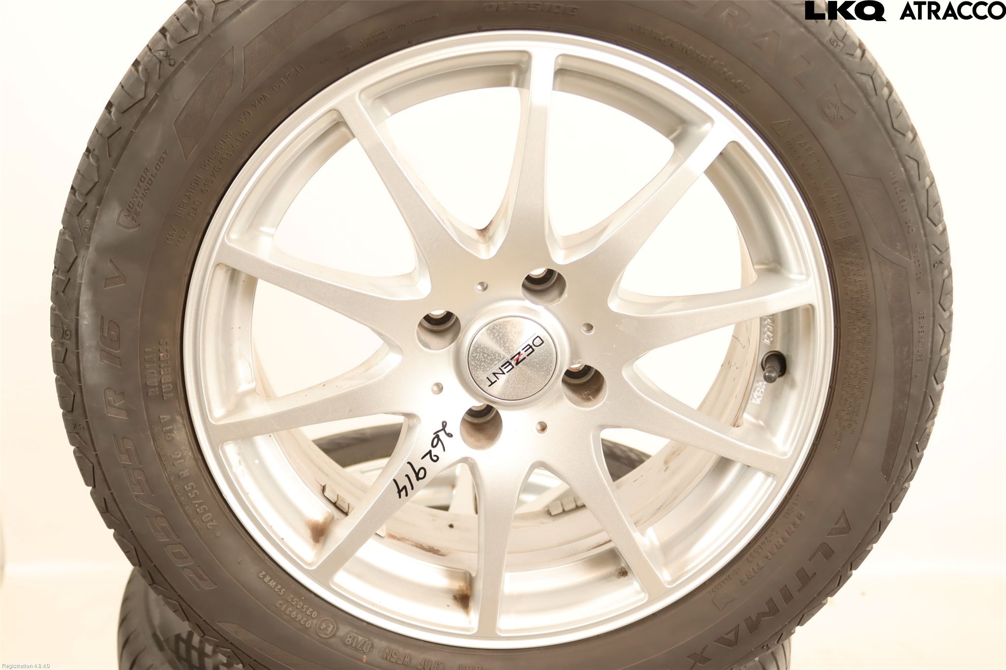 Nissan MICRA 11-16 Sommardäck Alumfälg 4St