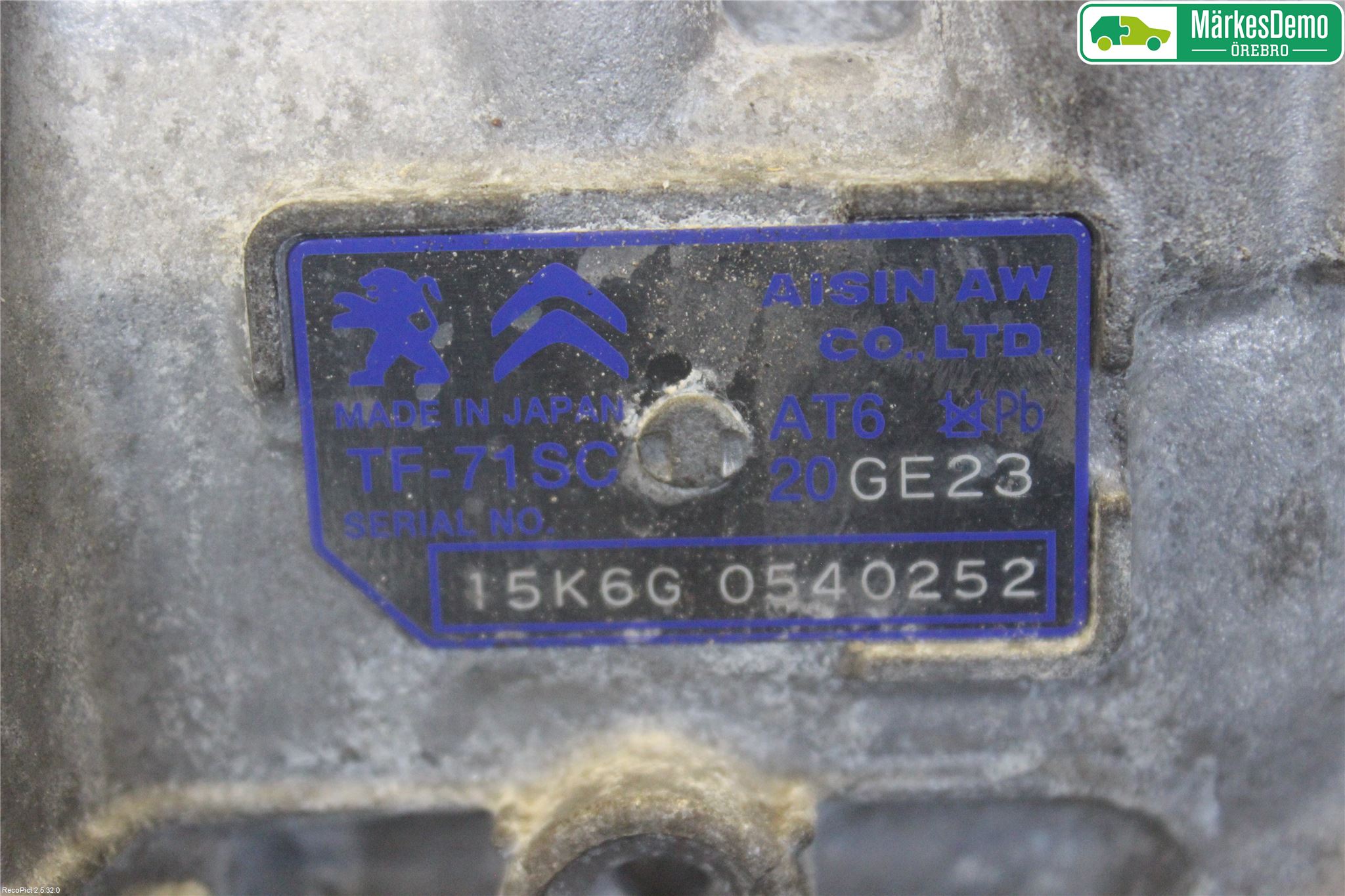 Peugeot 5008 10-16 Växellåda Automat