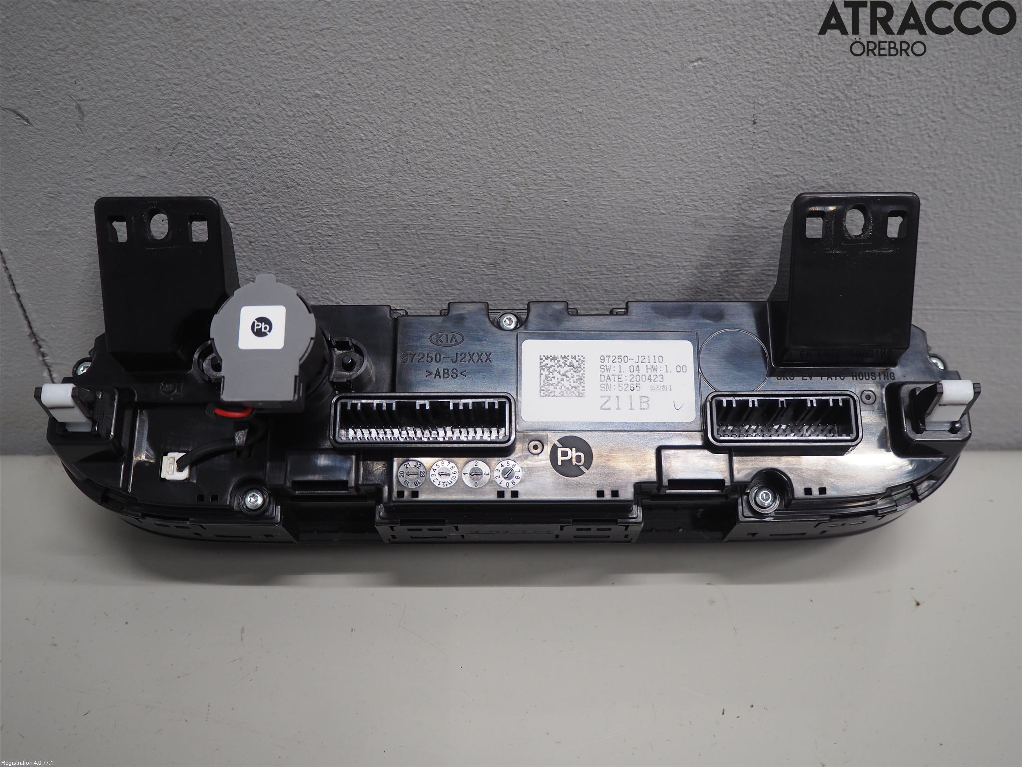 Kia SOUL 09- Ac Styrenhet Ac Manöveren