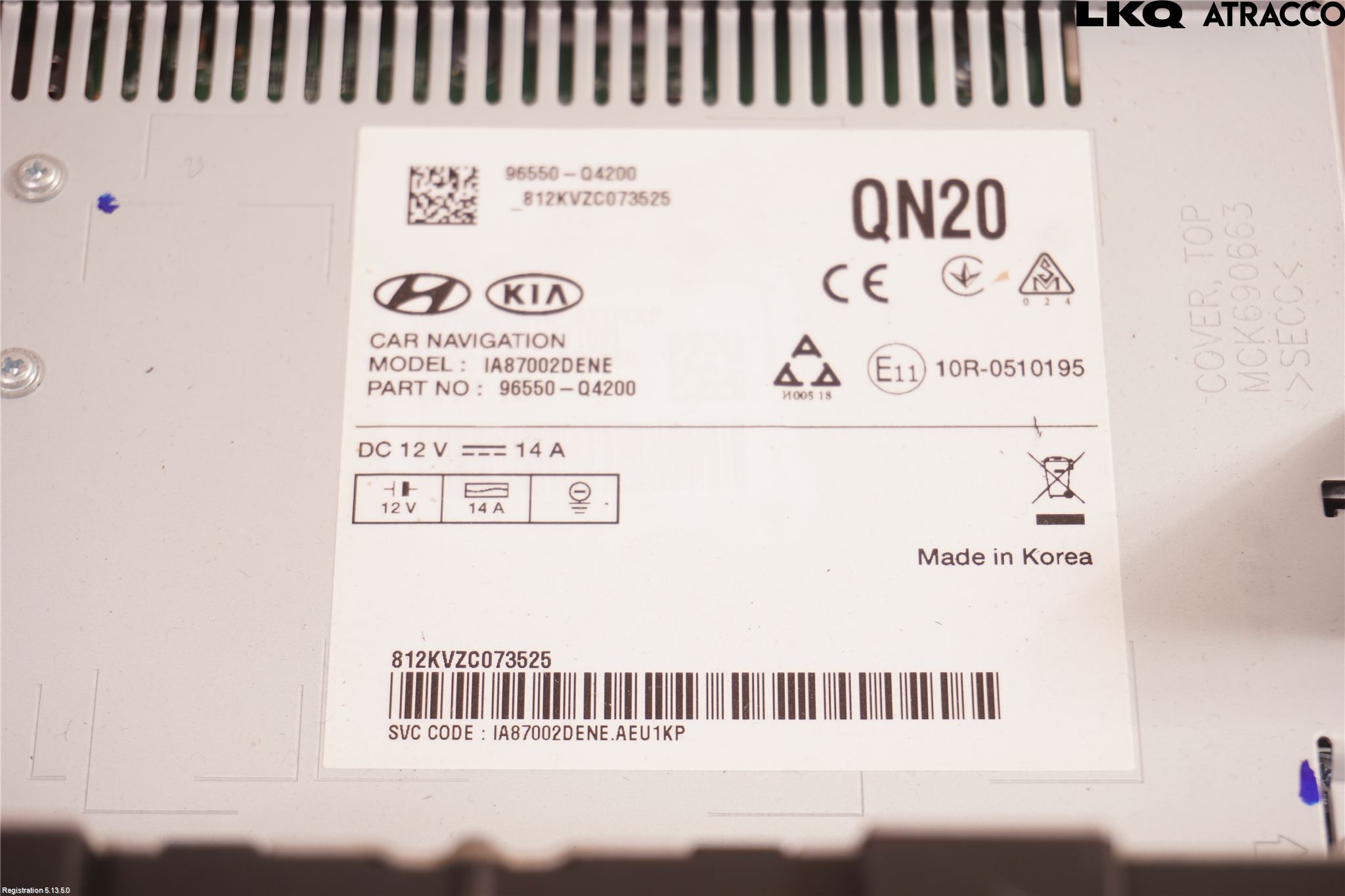 Kia NIRO (DE) 17-22 Gps Navigator