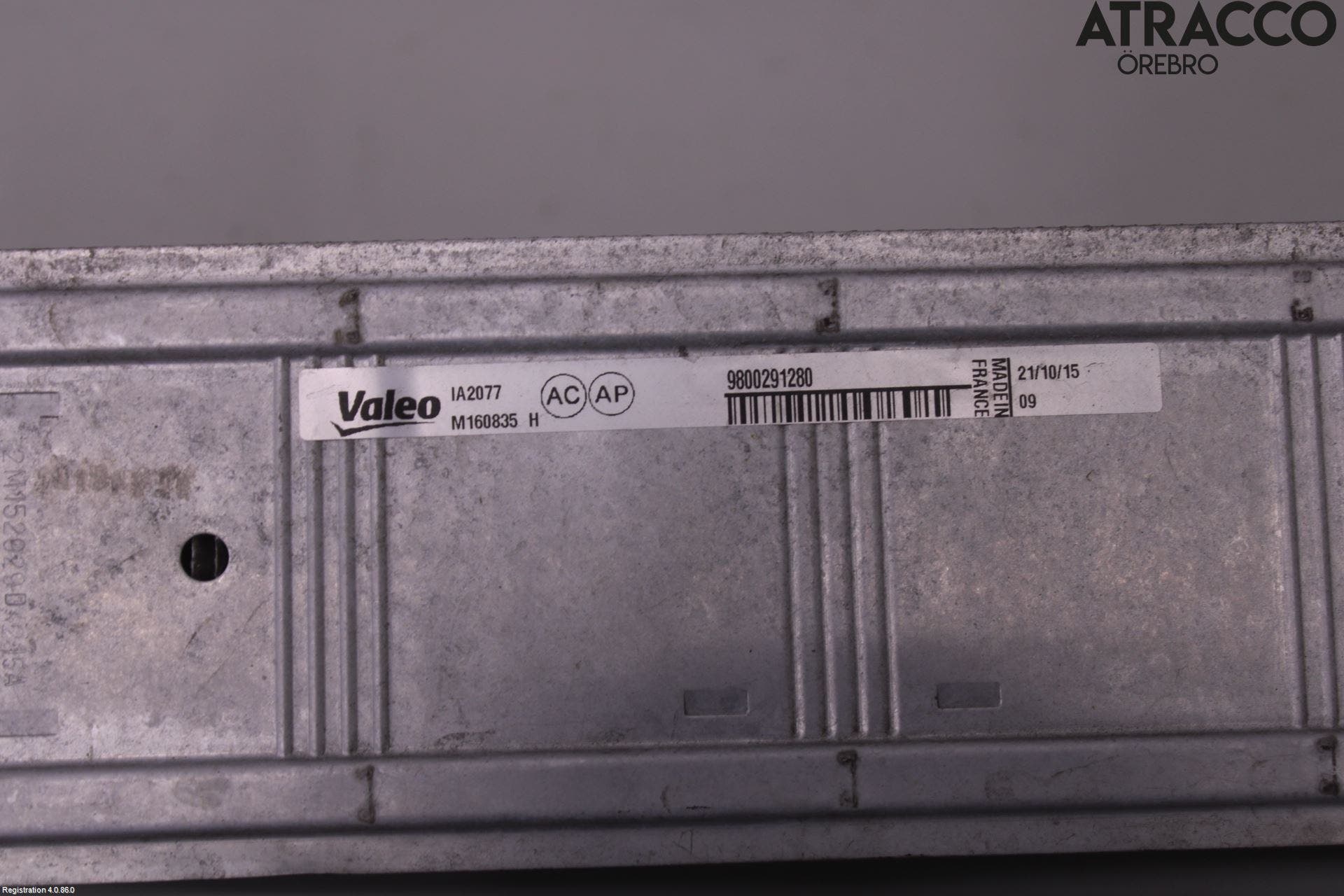 Citroen C4 II 11-18 Laddluft-Intercooler Kyl