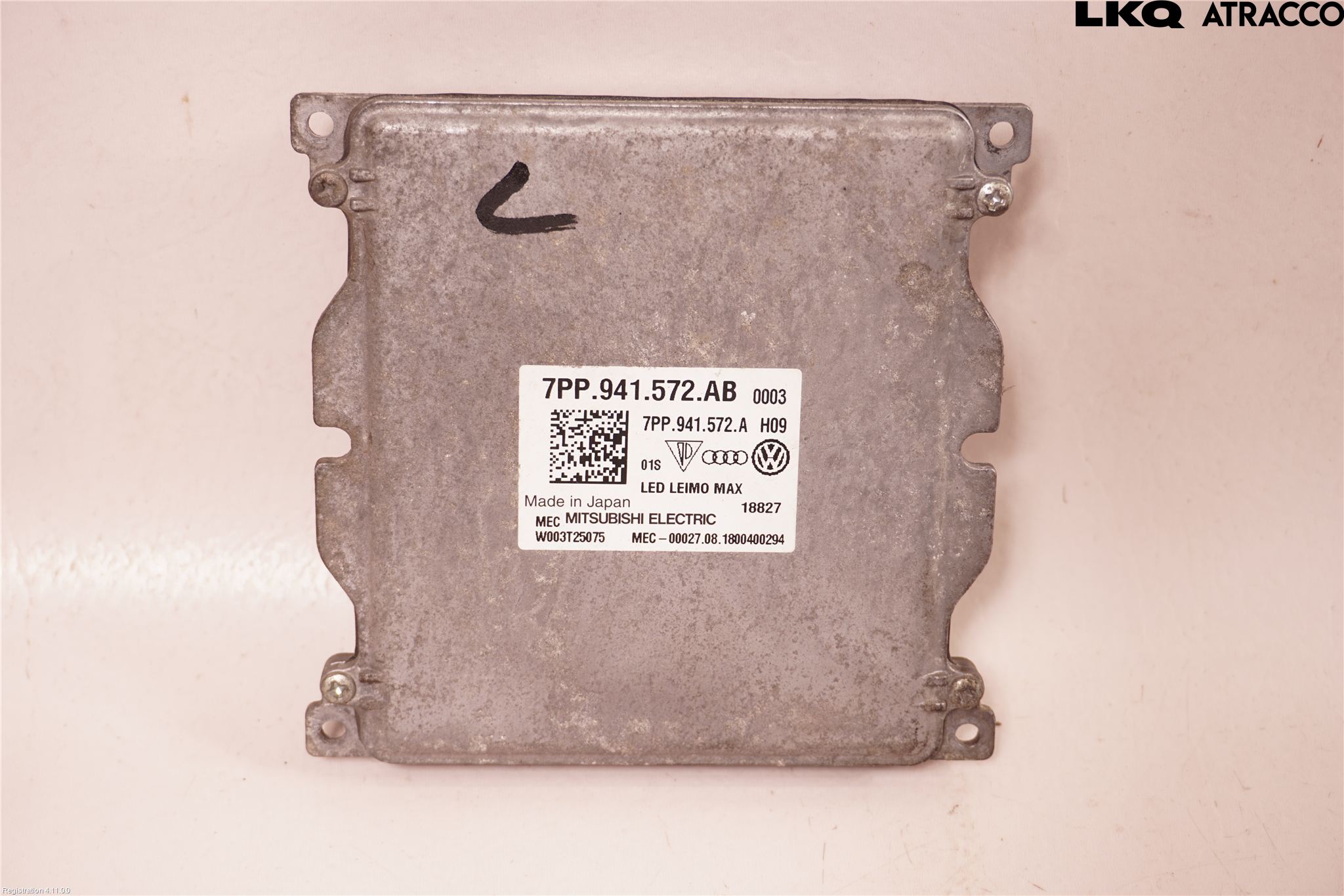 Audi A4/S4 B9 16-19 Styrenhet Strålkastare