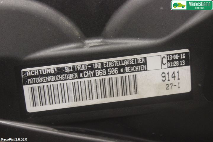 Volkswagen VW UP! / E-UP! Motor Bensin