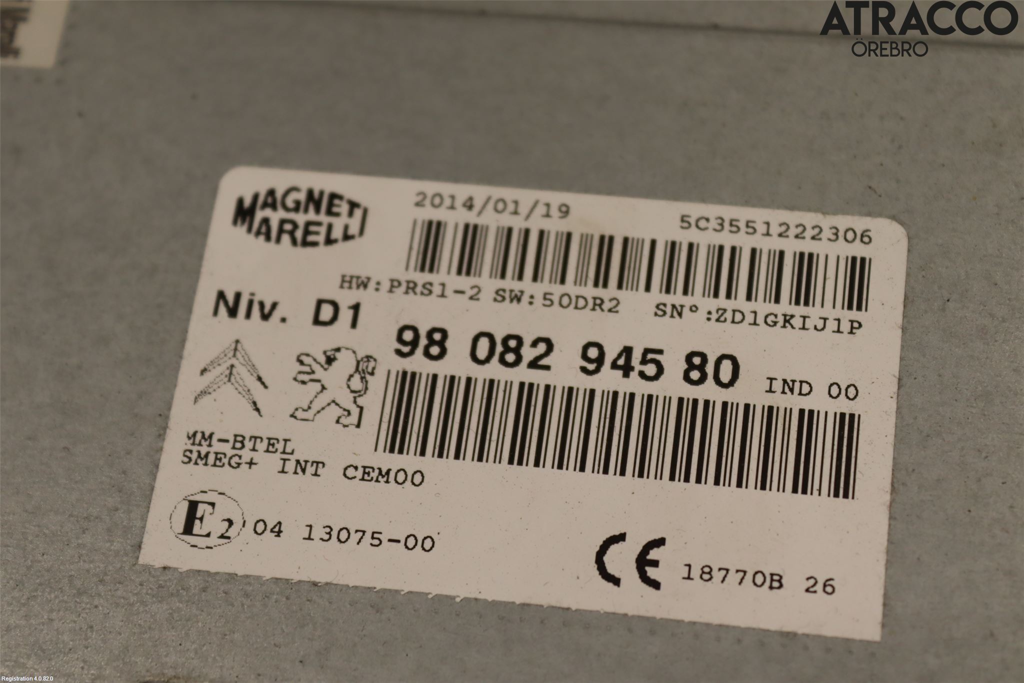 Peugeot 308 14-21 Radio