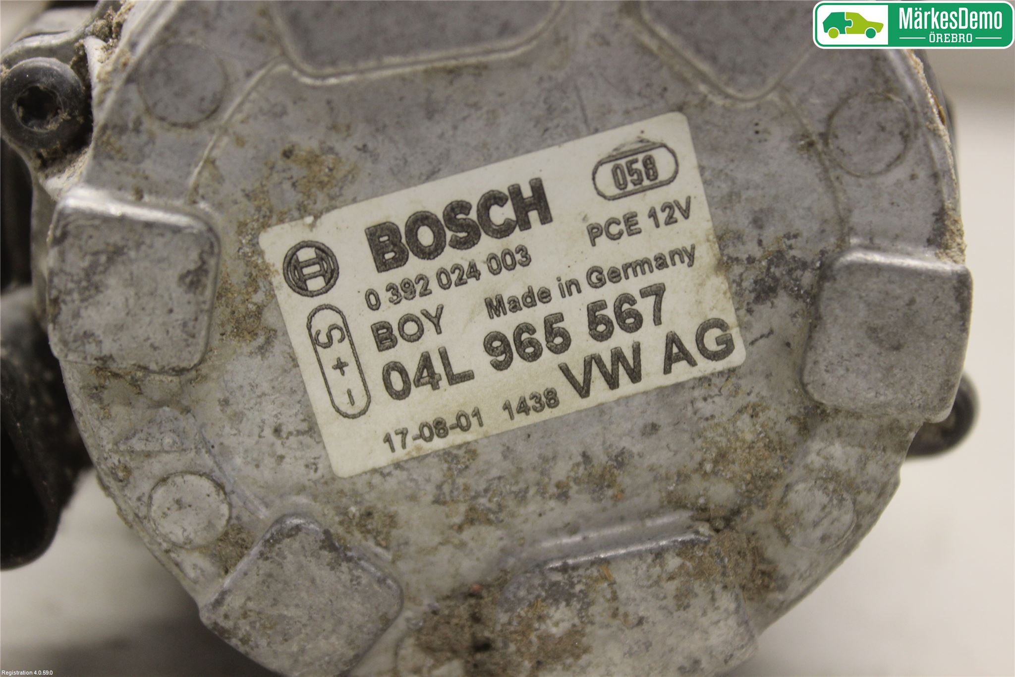 Volkswagen VW PASSAT 15-19 Värme Cirkulationspump