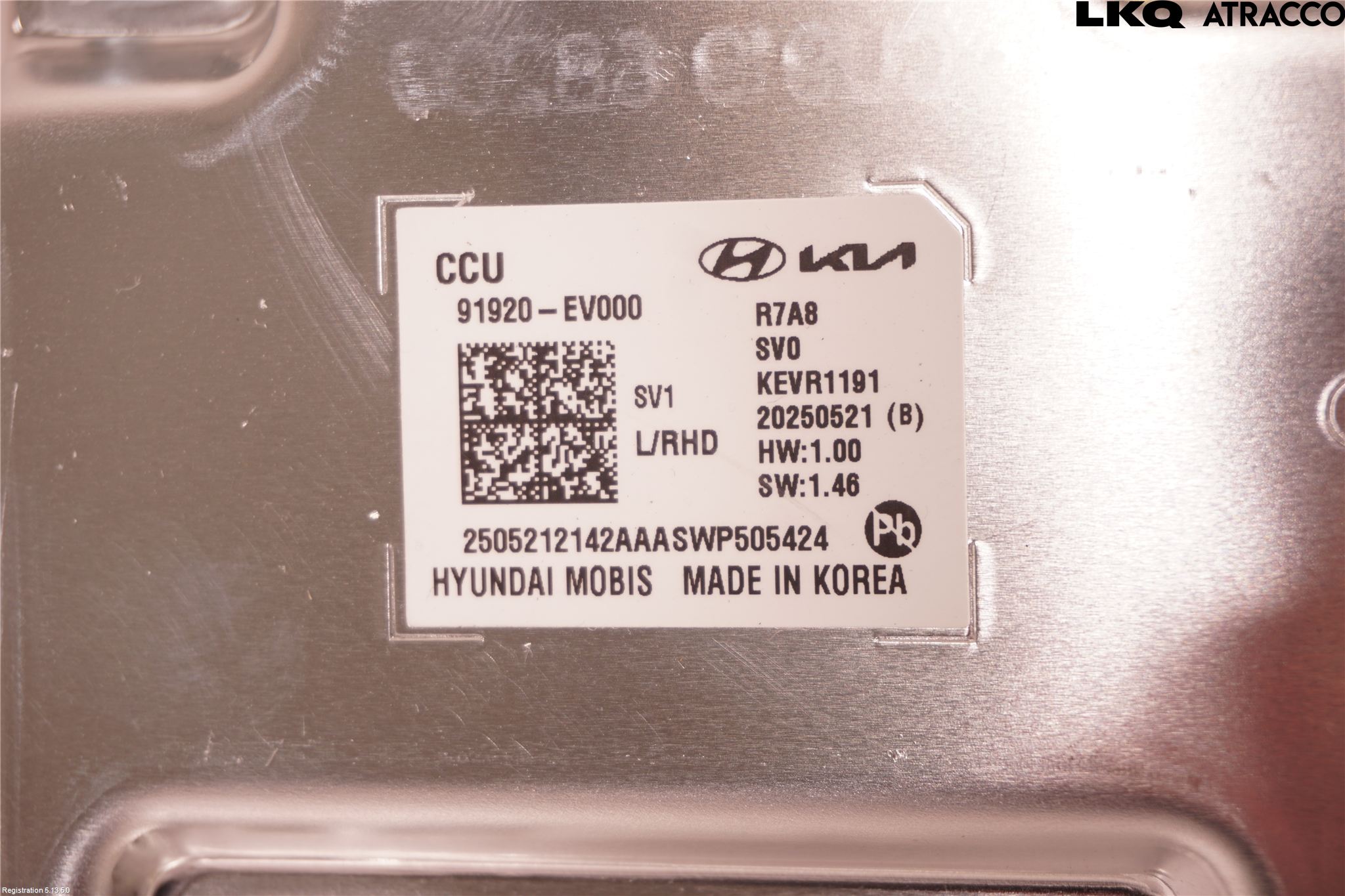Kia EV3 26->> Styrenhet Övrigt