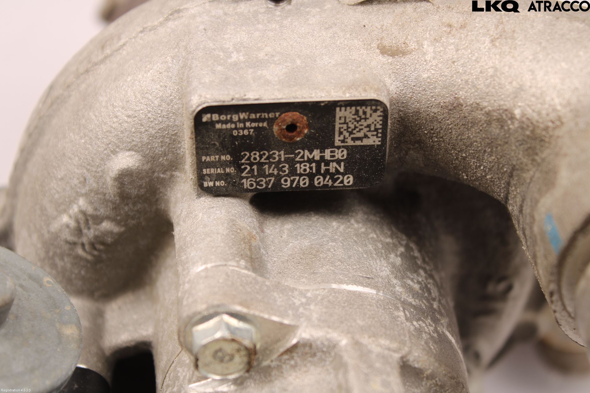 Kia SORENTO 21- Turboaggregat