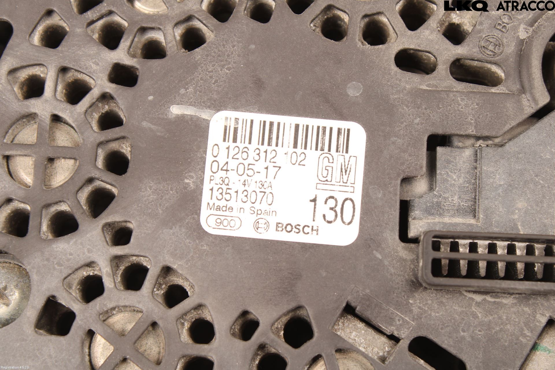 Opel ASTRA K 16-22 Generator