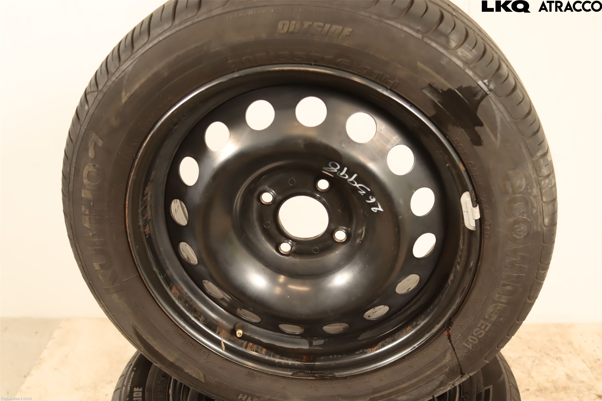 Citroen C4 I   05-10 Sommardäck Plåtfälg 4St