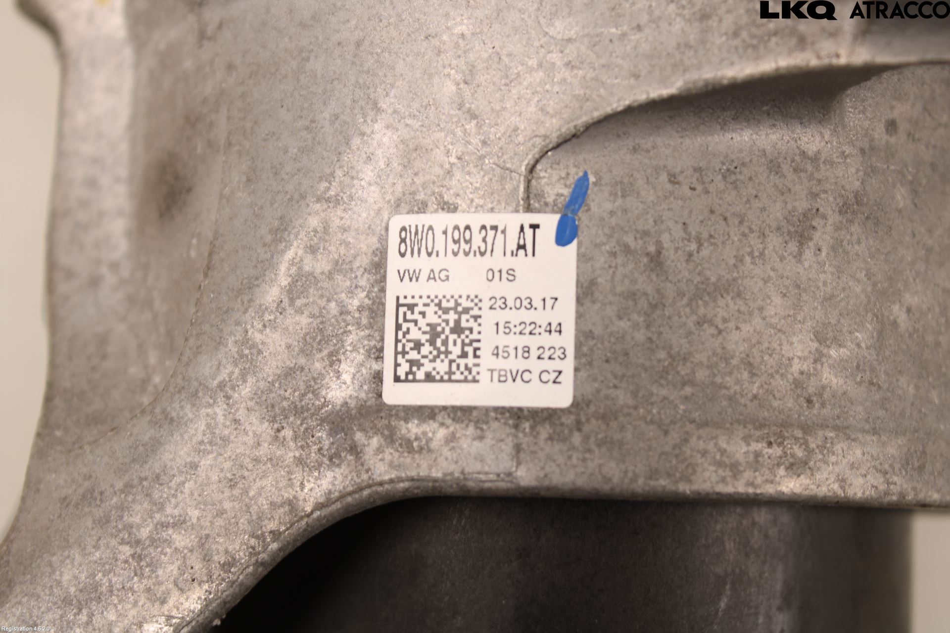 Audi A5 17- Motorkudde