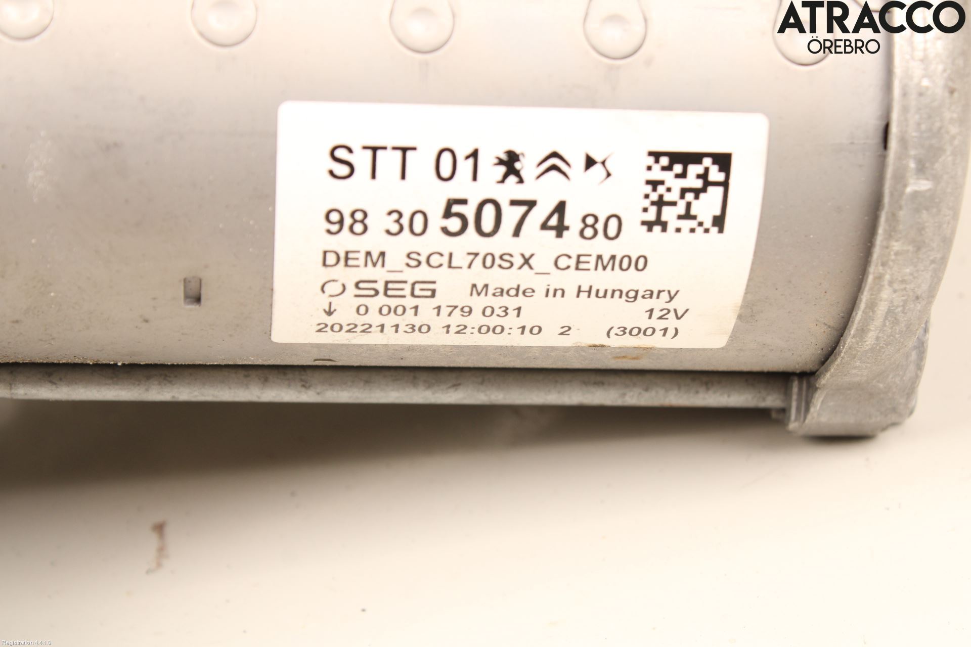 Citroen COTROEN C3 17-24 Startmotor