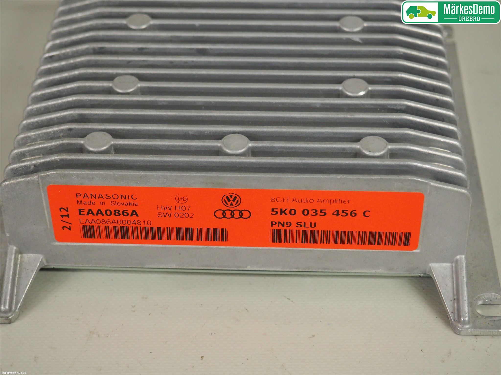 Volkswagen VW PASSAT 11-14 Radio-Stereo Förstärkare