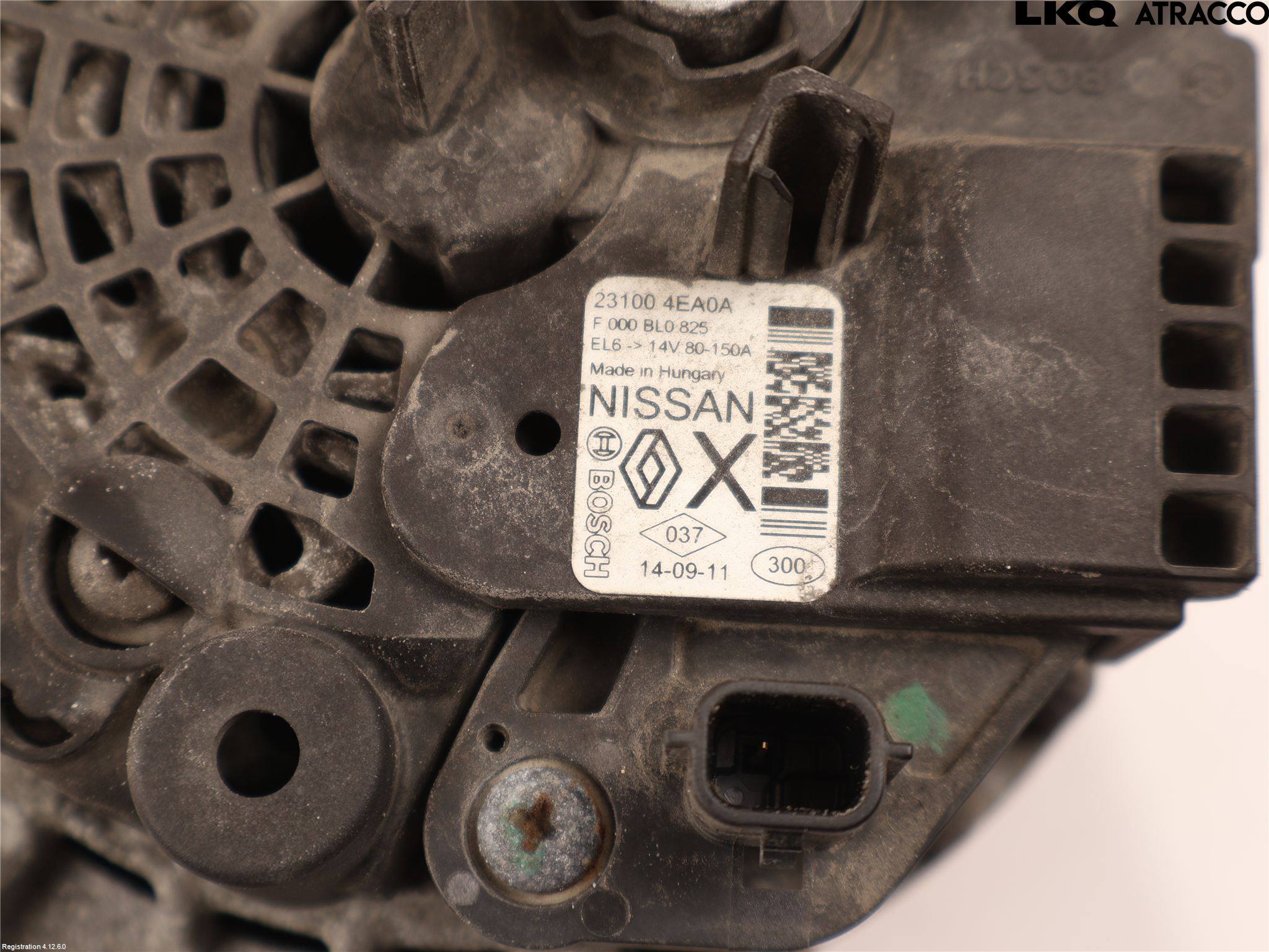 Nissan QASHQAI 14-17 Generator